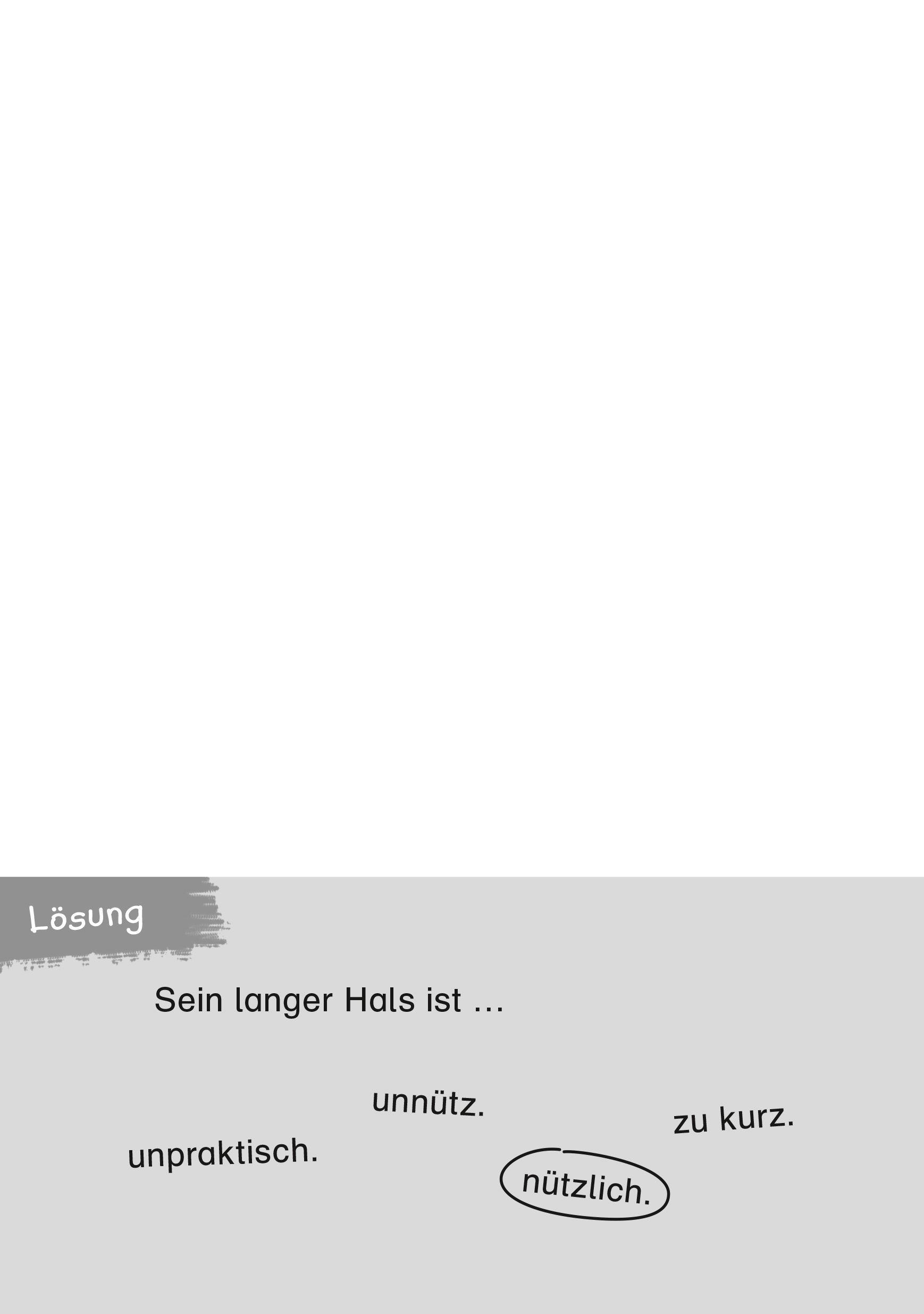 Beispielinhalt (Bild) Duden Leseprofi - 3-Minuten-Leserätsel für Erstleser: Vorsicht, Dinos!