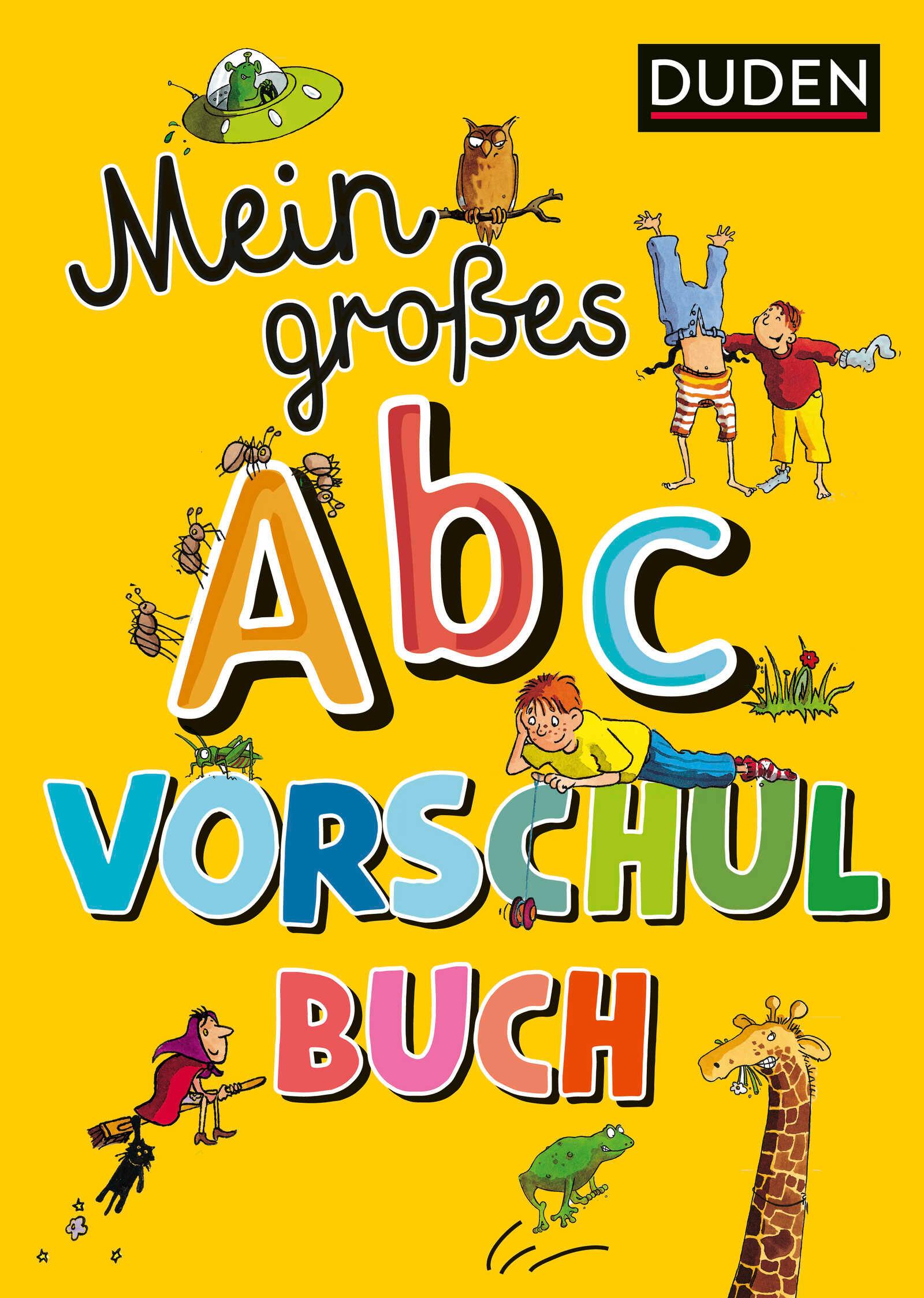 Vorderes Coverbild Duden: Mein großes Abc-Vorschulbuch