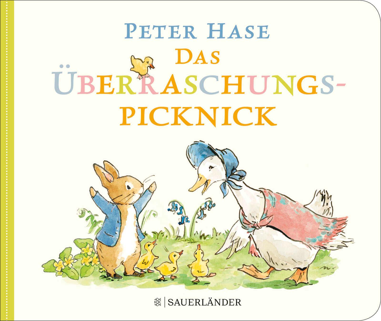 Vorderes Coverbild Peter Hase Das Überraschungspicknick