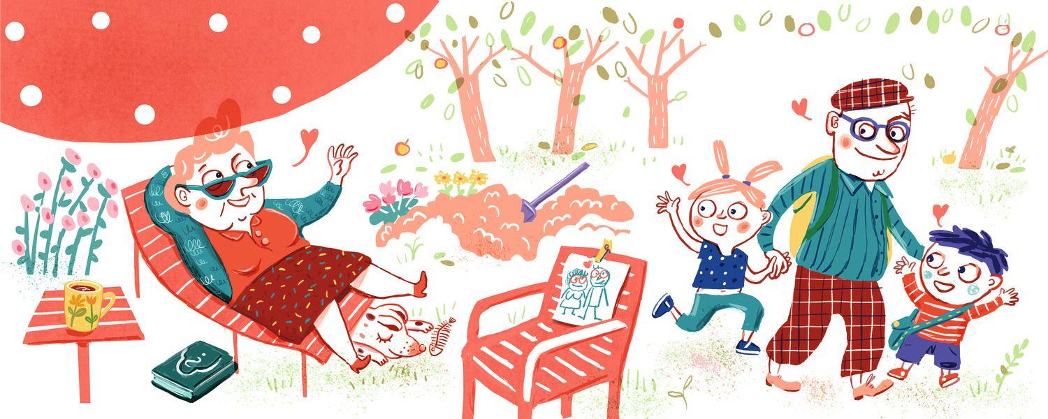 Beispielinhalt (Bild) Mein ungezogner Opa