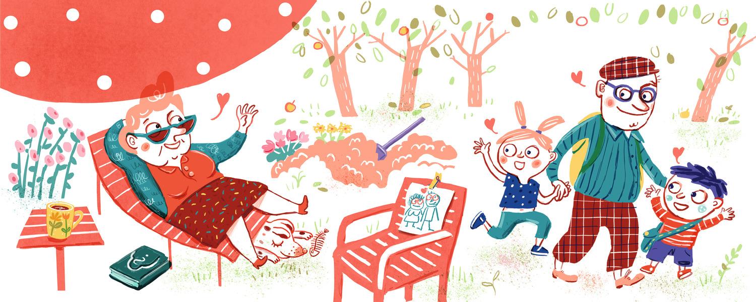 Beispielinhalt (Bild) Mein ungezogner Opa