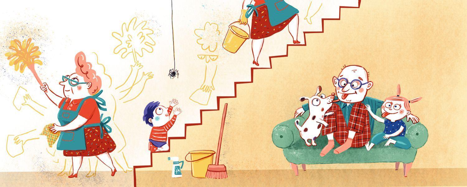 Beispielinhalt (Bild) Mein ungezogner Opa