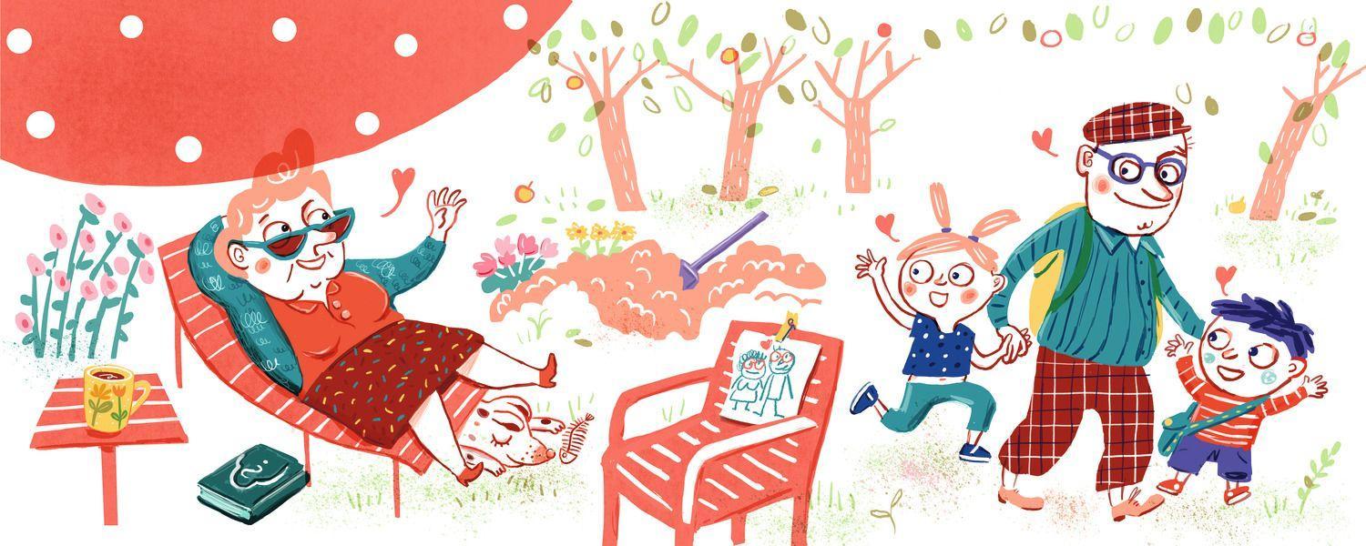 Beispielinhalt (Bild) Mein ungezogner Opa