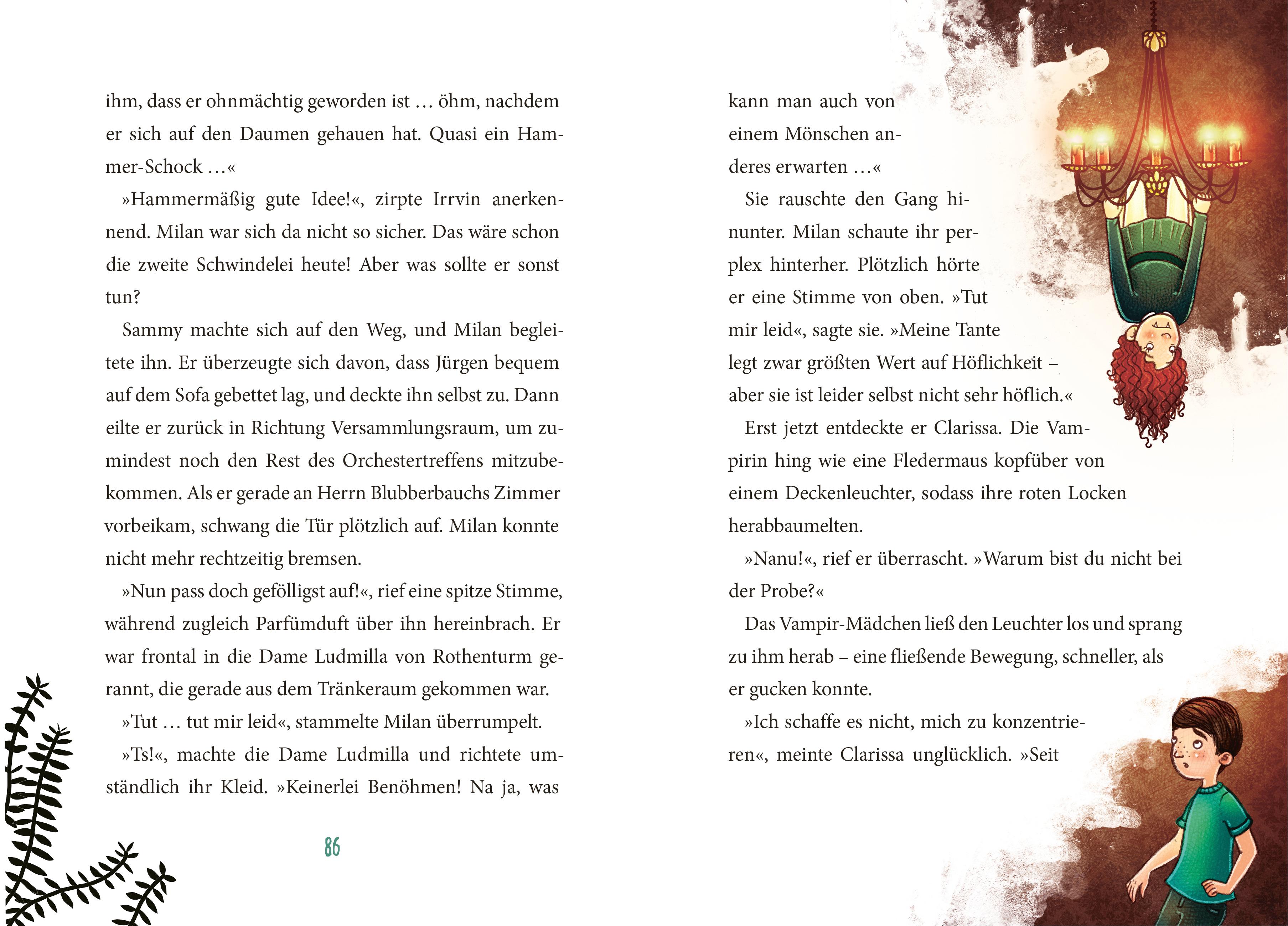 Beispielinhalt (Bild) Die Mitternachtsschule - Lektion zwei: Sirenenschrei