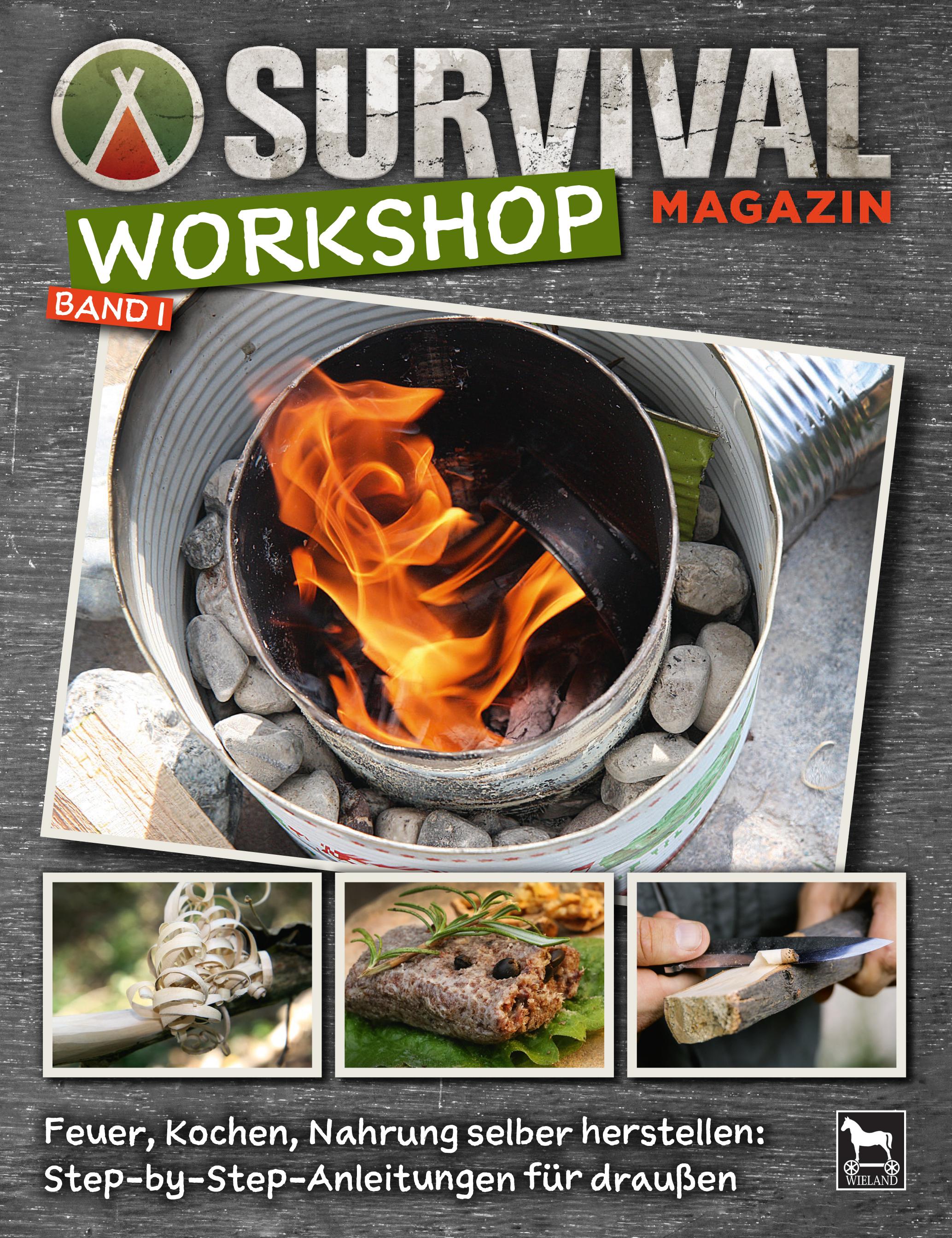 Vorderes Coverbild Survival Magazin Workshop Band 1