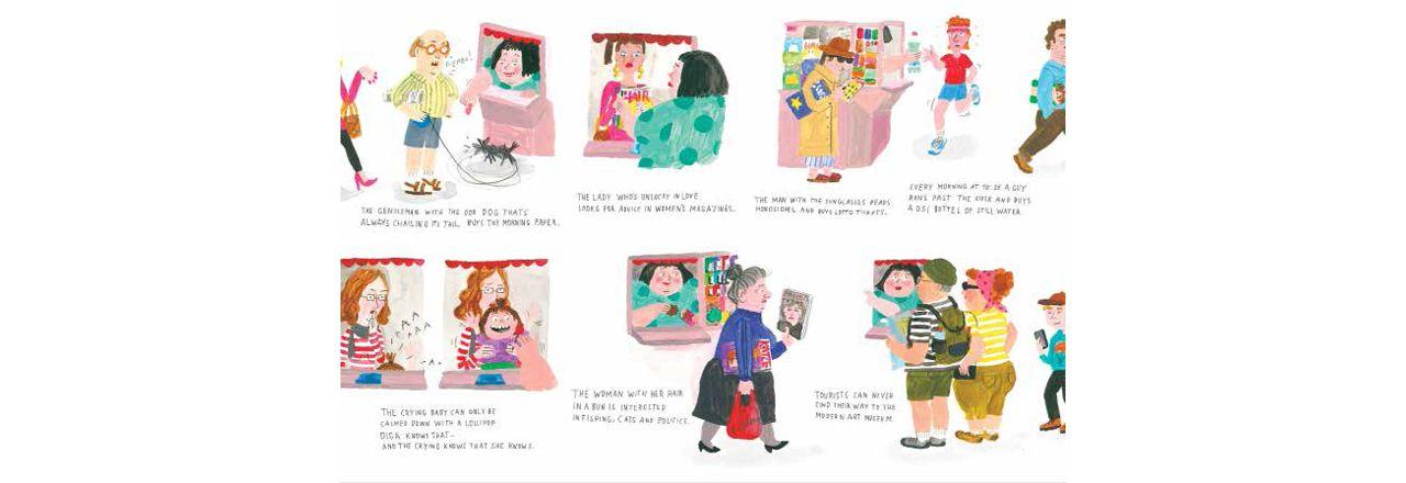 Beispielinhalt (Bild) Der Kiosk