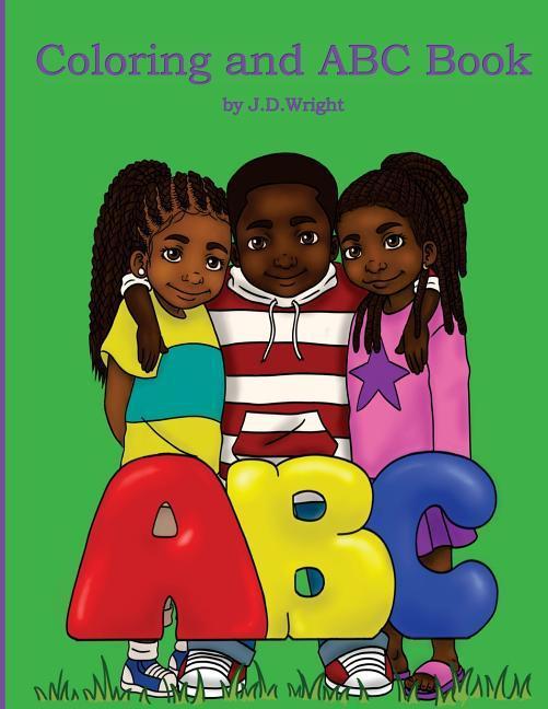 Vorderes Coverbild Coloring and ABC Book by J.D.Wright