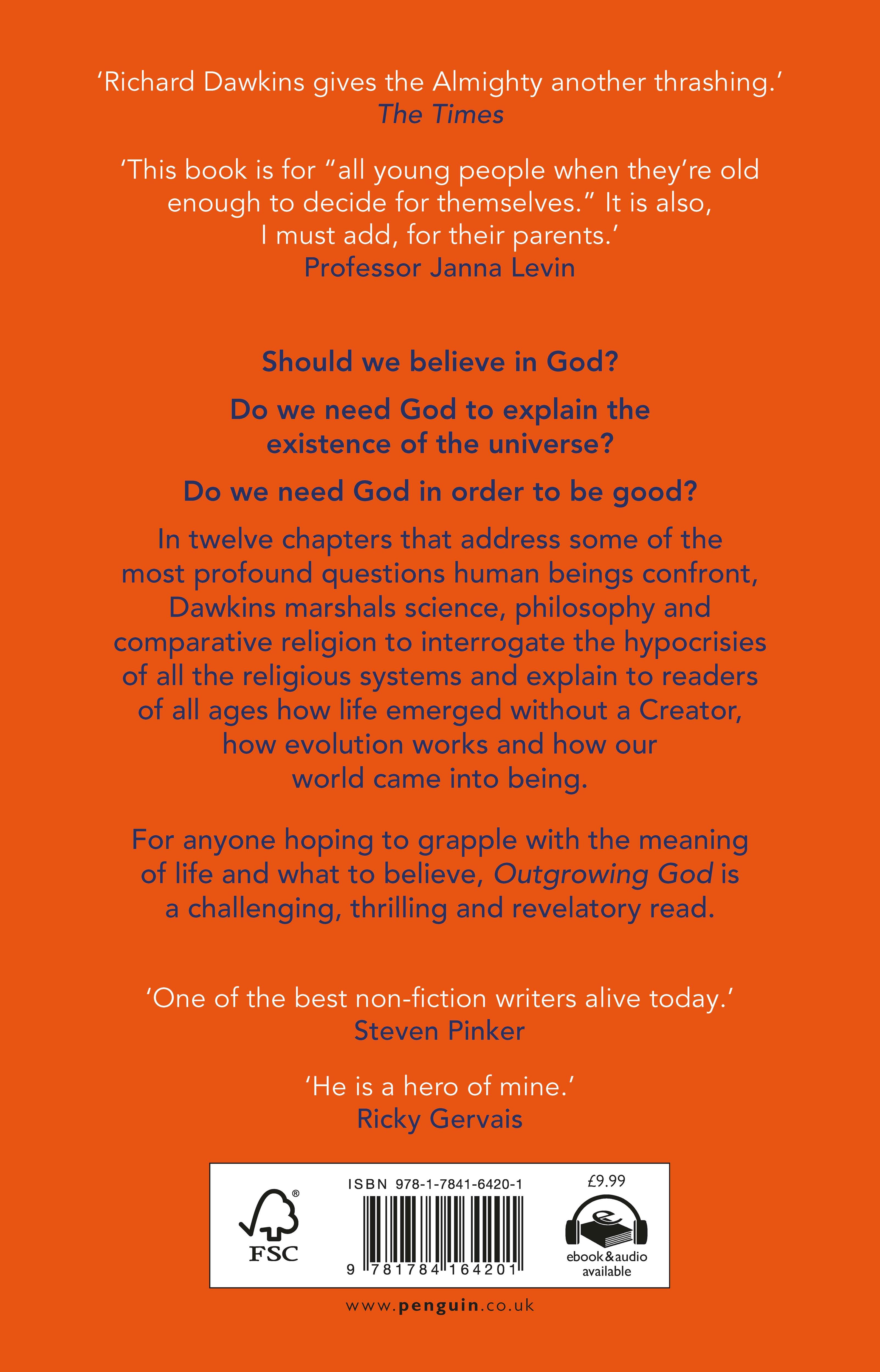 Rückseitencover Outgrowing God