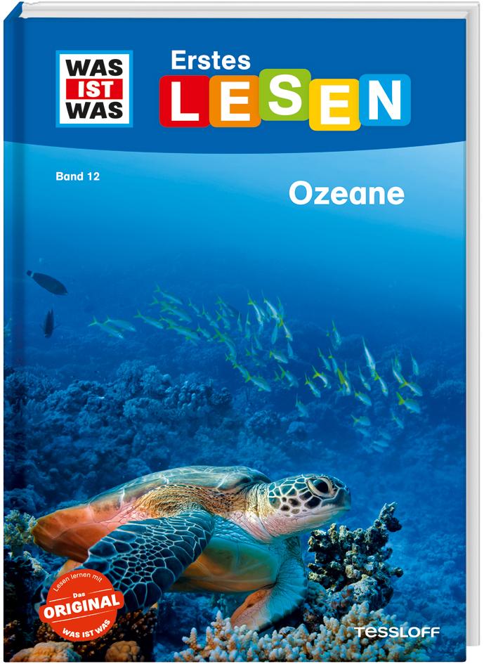 Vorderes Coverbild WAS IST WAS Erstes Lesen Band 12. Ozeane