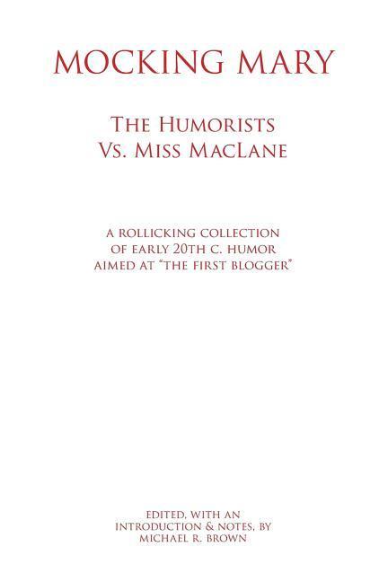 Vorderes Coverbild Mocking Mary: The Humorists Vs. Miss MacLane