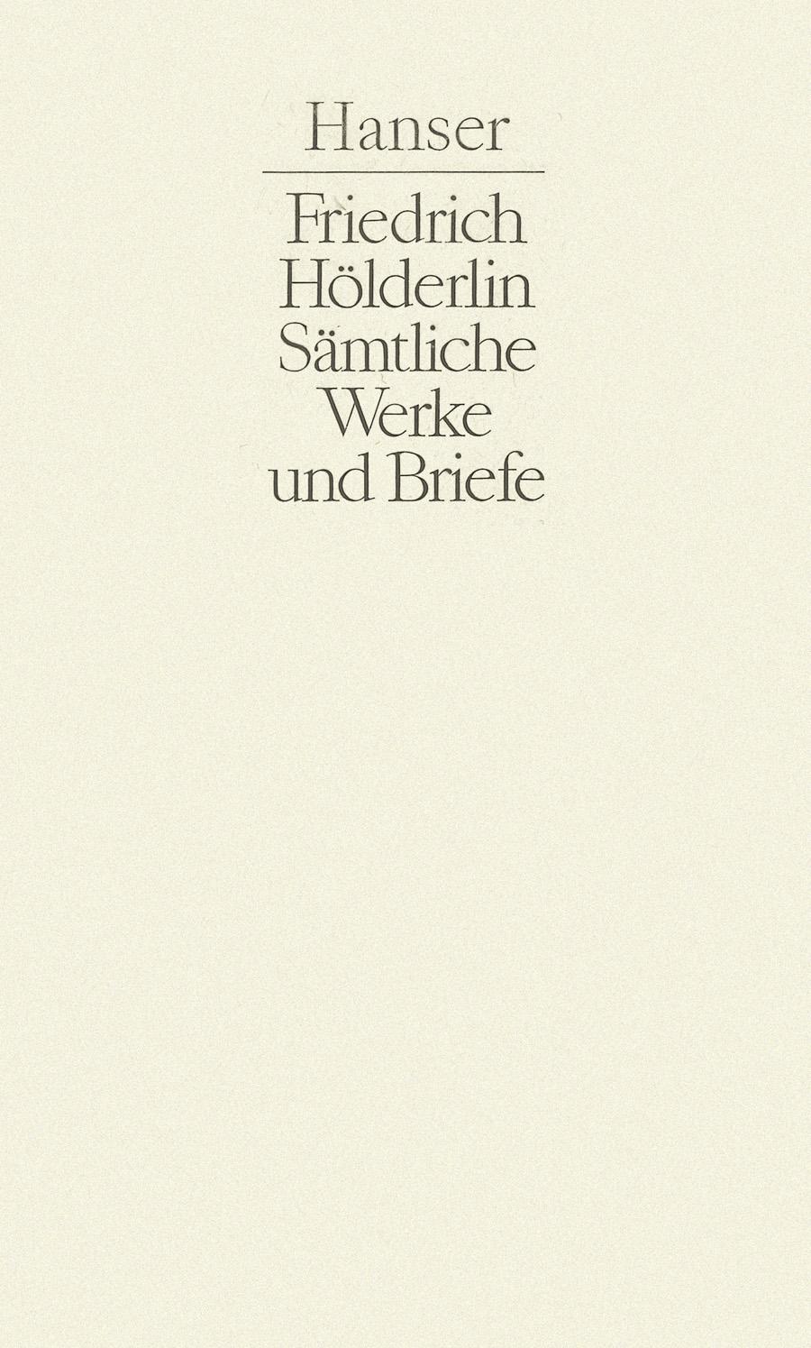 Vorderes Coverbild Aufsätze. Übersetzungen. Briefwechsel