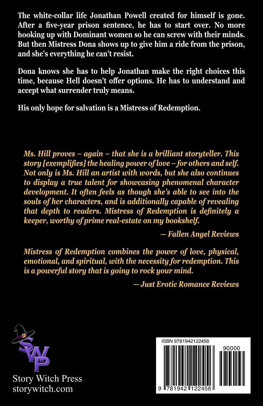 Rückseitencover Mistress Of Redemption