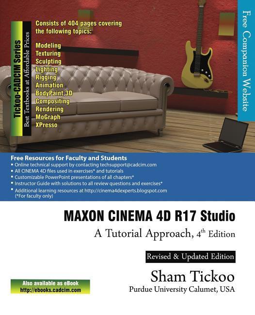 Vorderes Coverbild MAXON CINEMA 4D R17 Studio: A Tutorial Approach