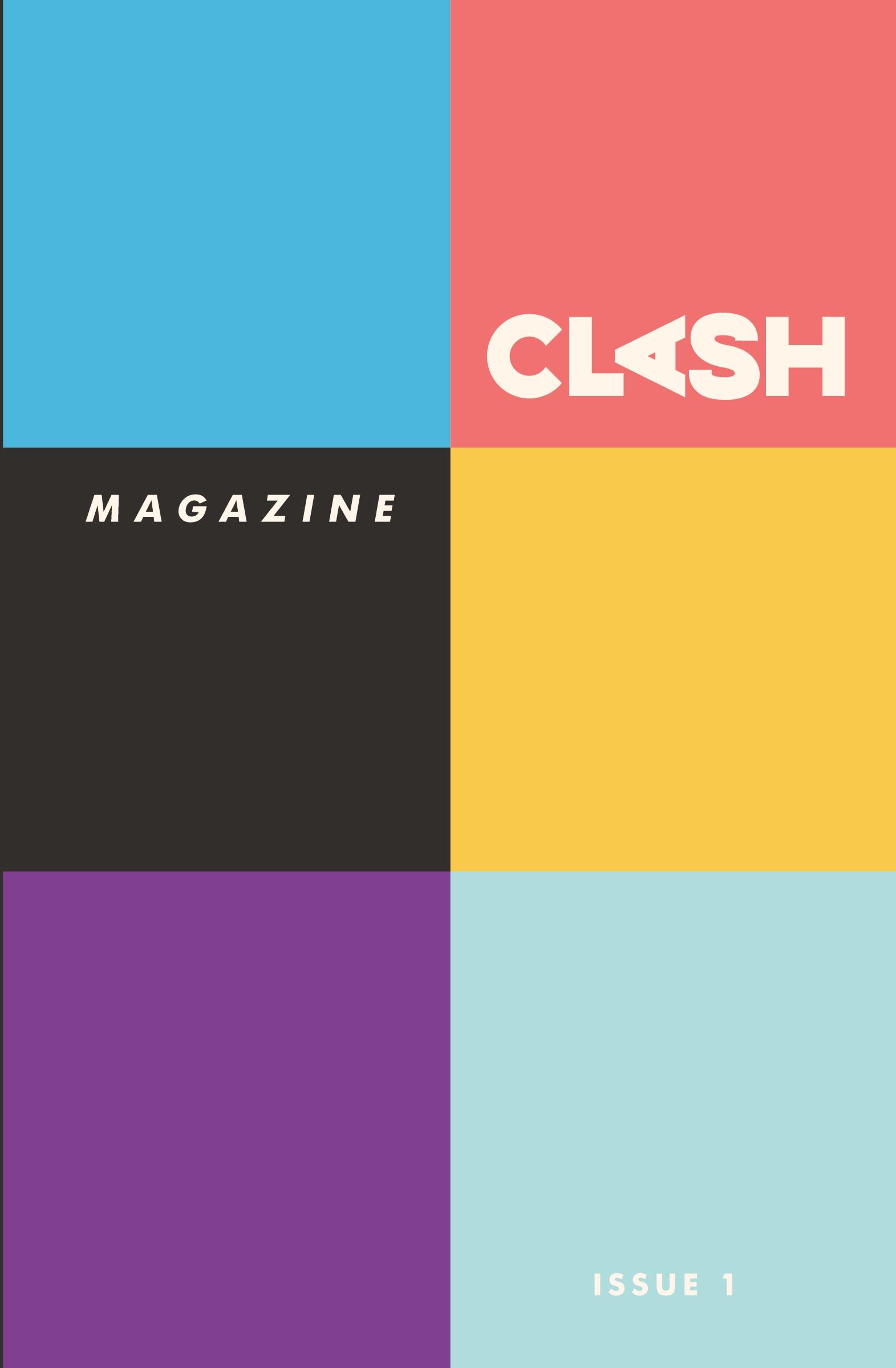 Vorderes Coverbild CLASH Magazine