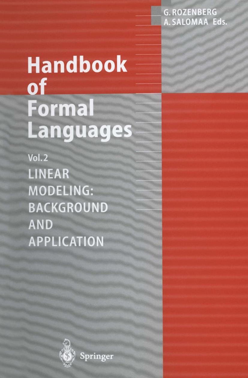 Vorderes Coverbild Handbook of Formal Languages