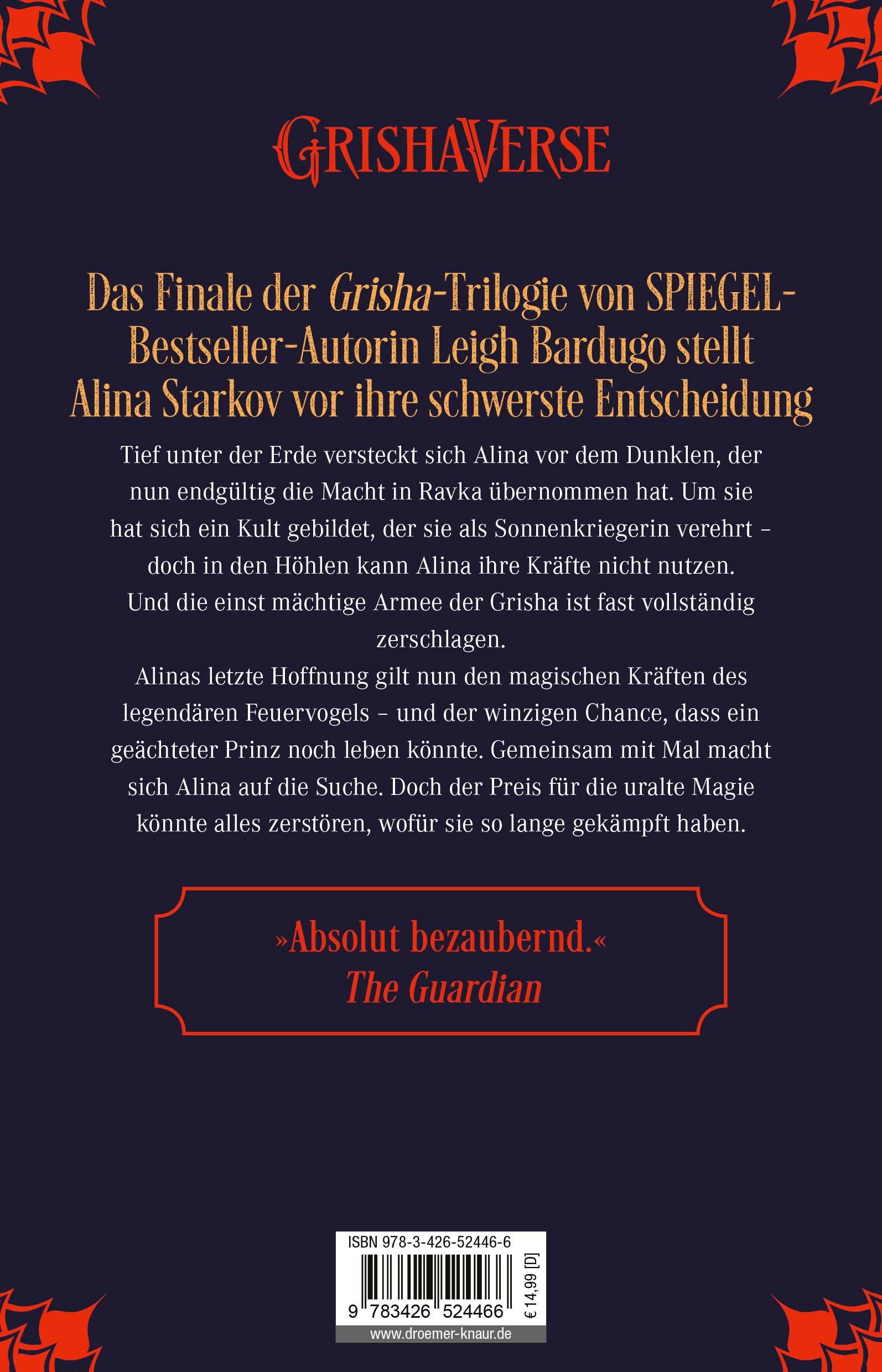 Rückseitencover Lodernde Schwingen