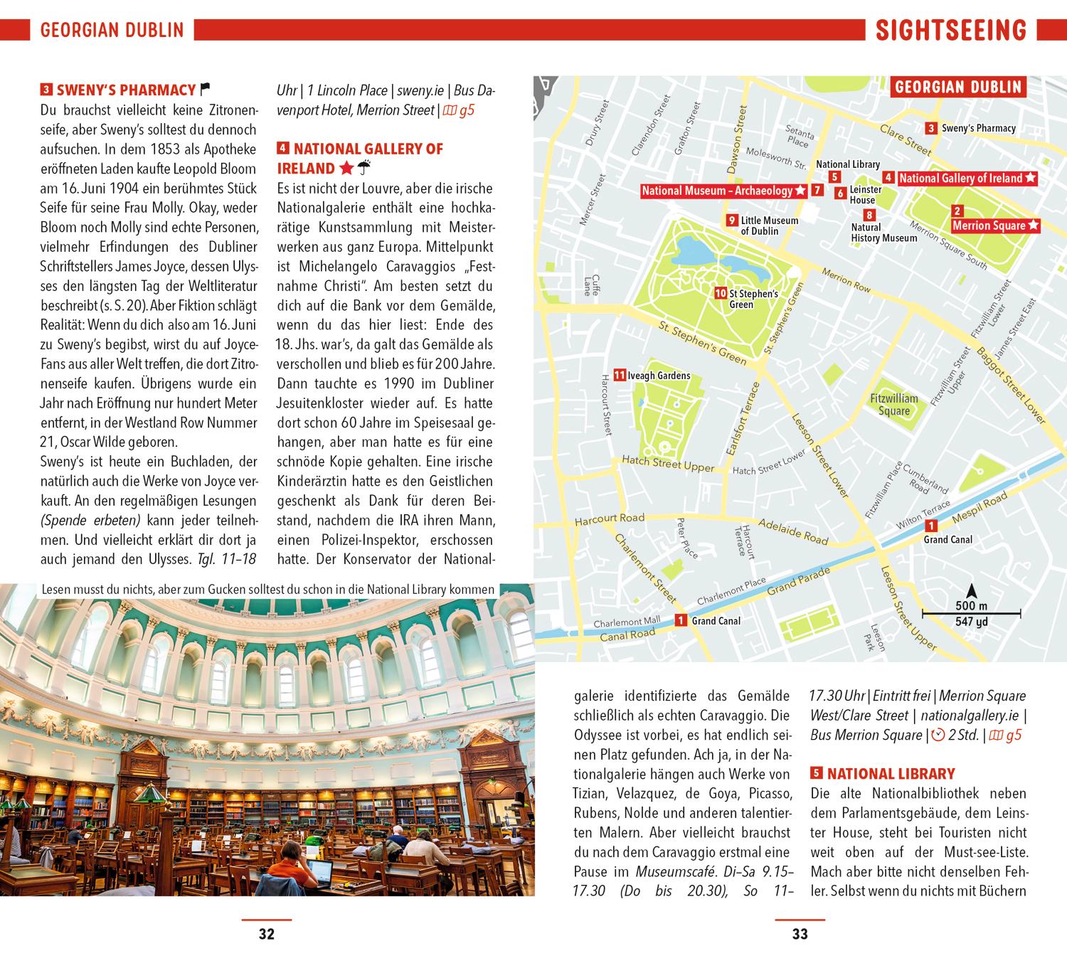 Beispielinhalt (Bild) MARCO POLO Reiseführer Dublin