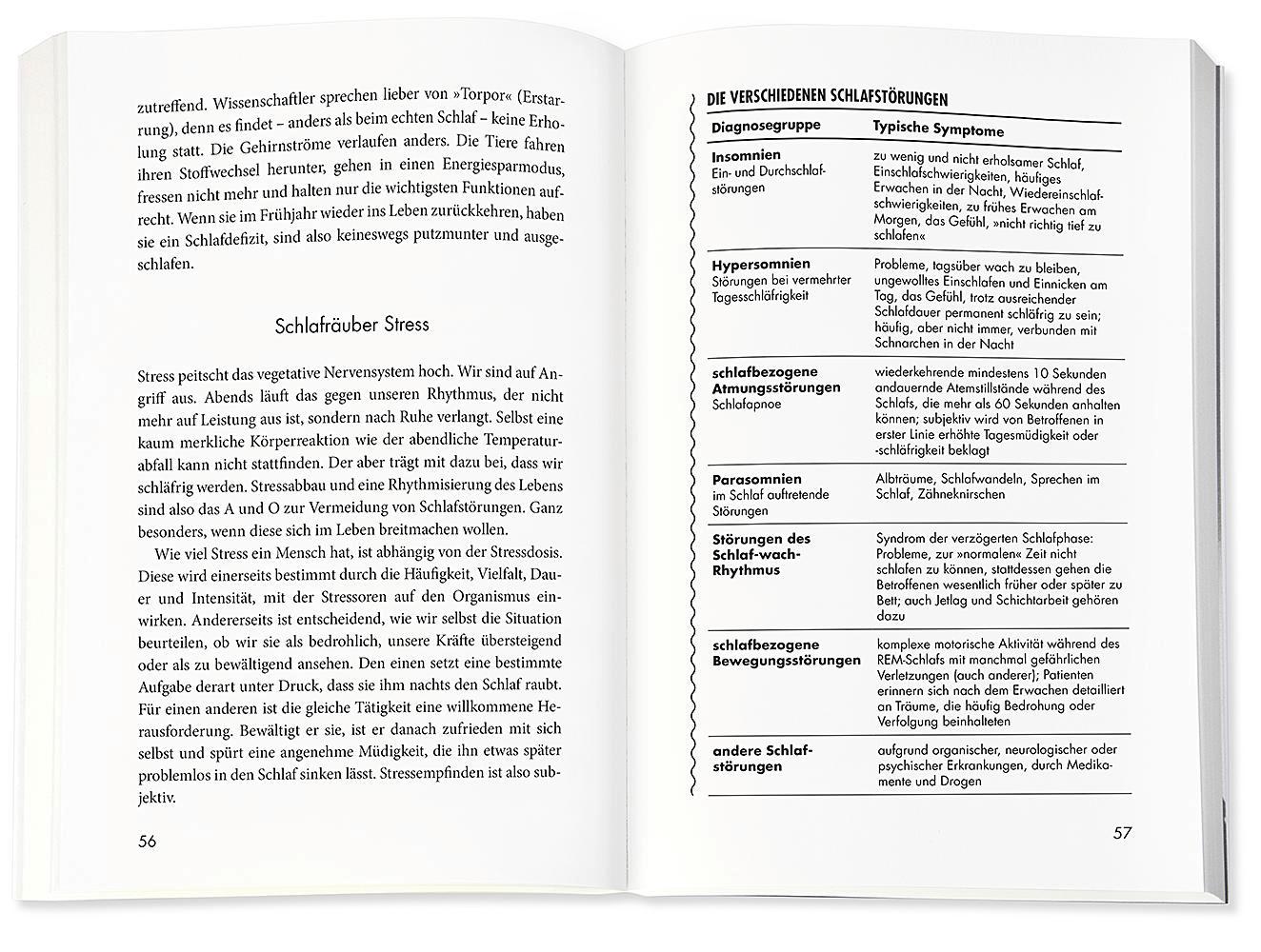 Beispielinhalt (Bild) Mein kleines Buch vom guten Schlaf