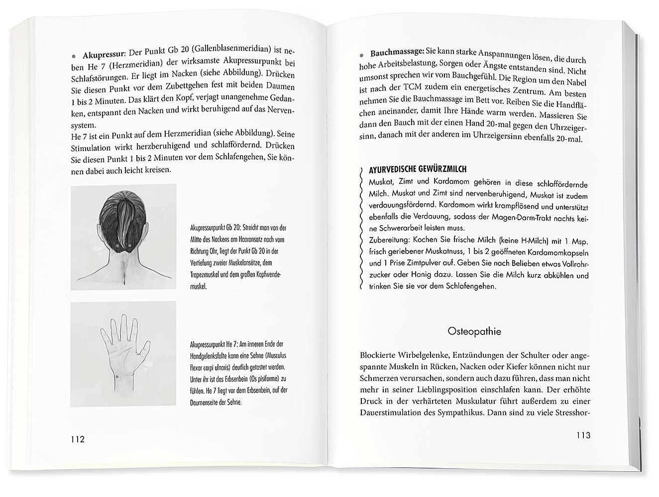Beispielinhalt (Bild) Mein kleines Buch vom guten Schlaf