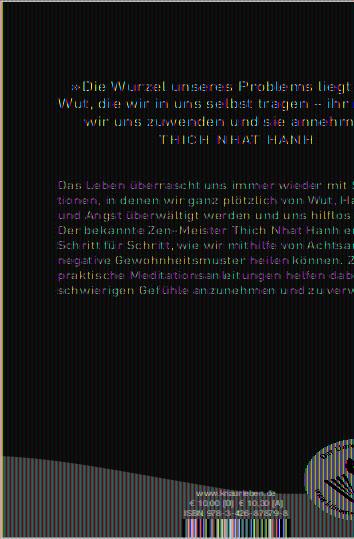 Rückseitencover Umarme deine Wut