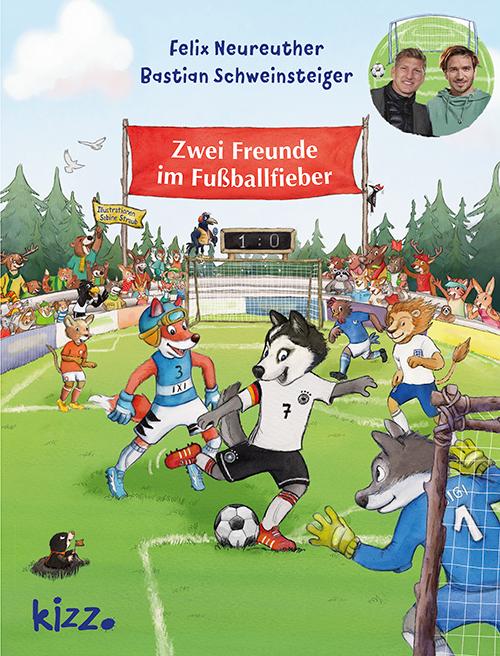 Vorderes Coverbild Zwei Freunde im Fußballfieber