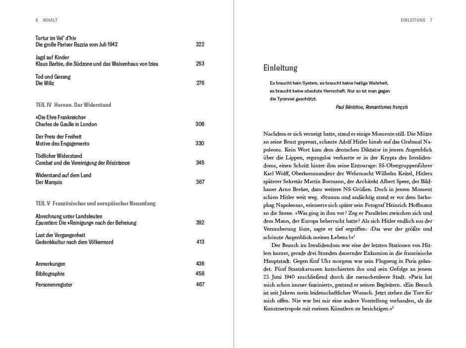 Beispielinhalt (Bild) Paris unterm Hakenkreuz