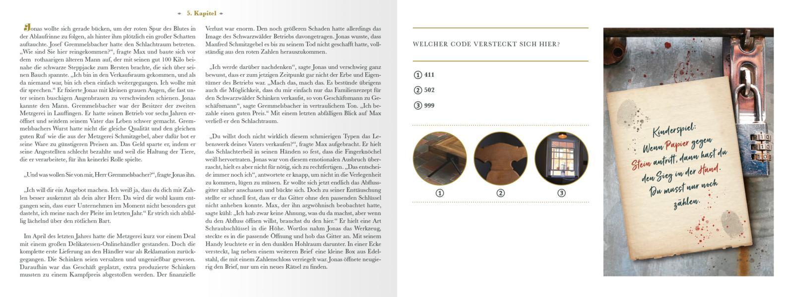 Beispielinhalt (Bild) Escape Room. Gefangen im Schnee