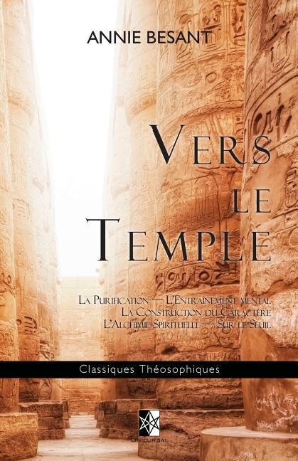 Vorderes Coverbild Vers le Temple: Purification - Mental - Caractère - Alchimie - Seuil