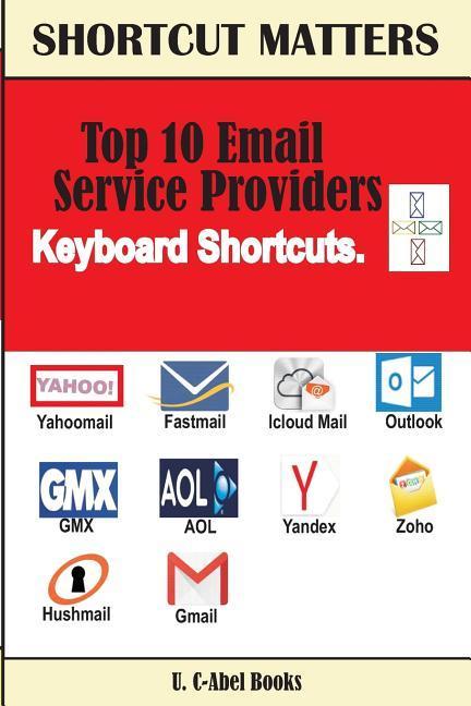 Vorderes Coverbild Top 10 Email Service Providers Keyboard Shortcuts