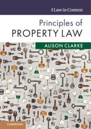 Vorderes Coverbild Principles of Property Law