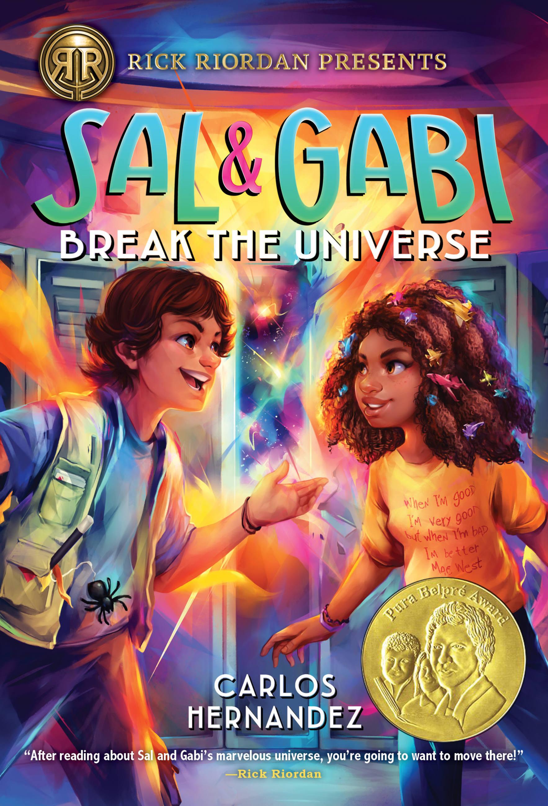 Vorderes Coverbild Rick Riordan Presents: Sal and Gabi Break the Universe-A Sal and Gabi Novel, Book 1
