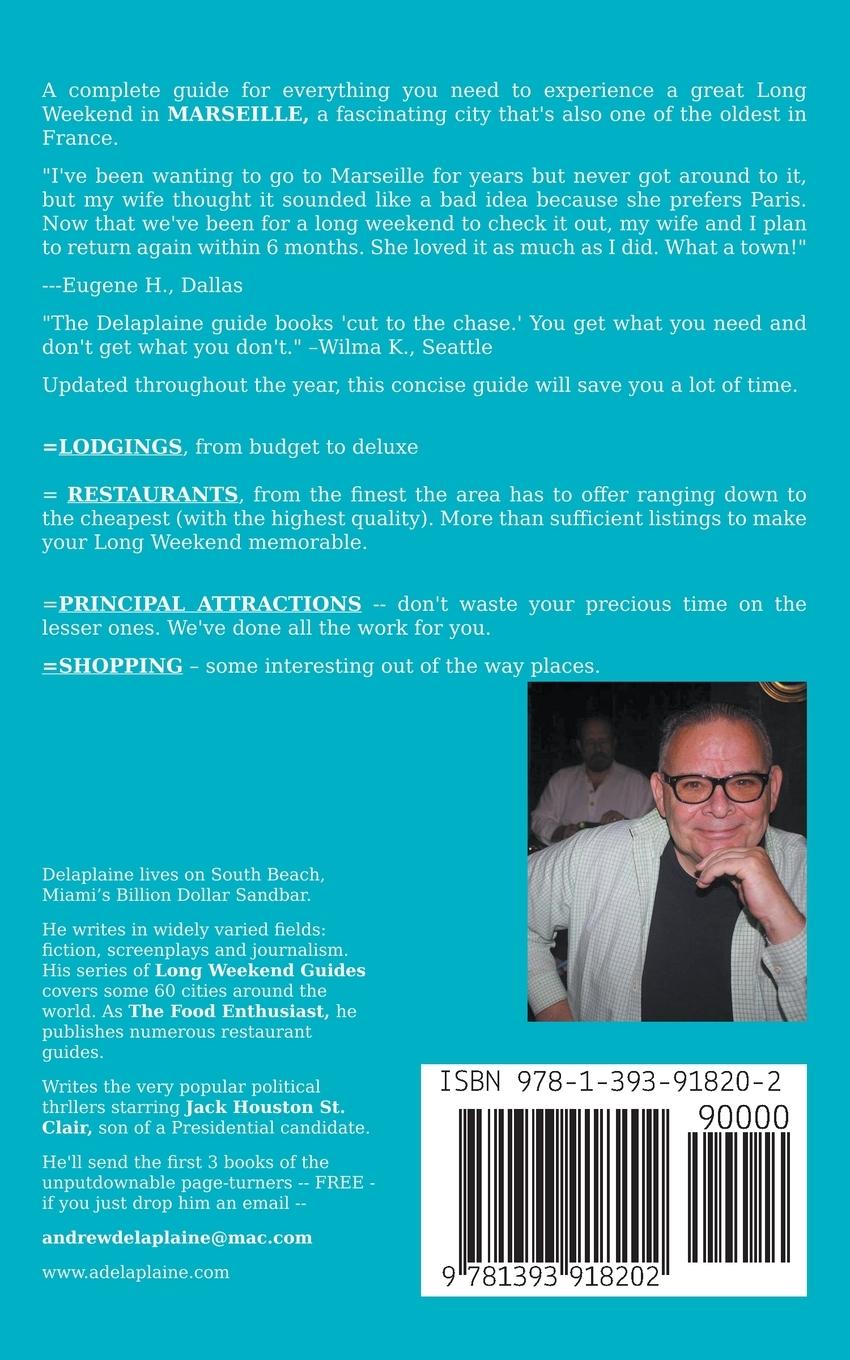 Rückseitencover Marseille - The Delaplaine 2019 Long Weekend Guide