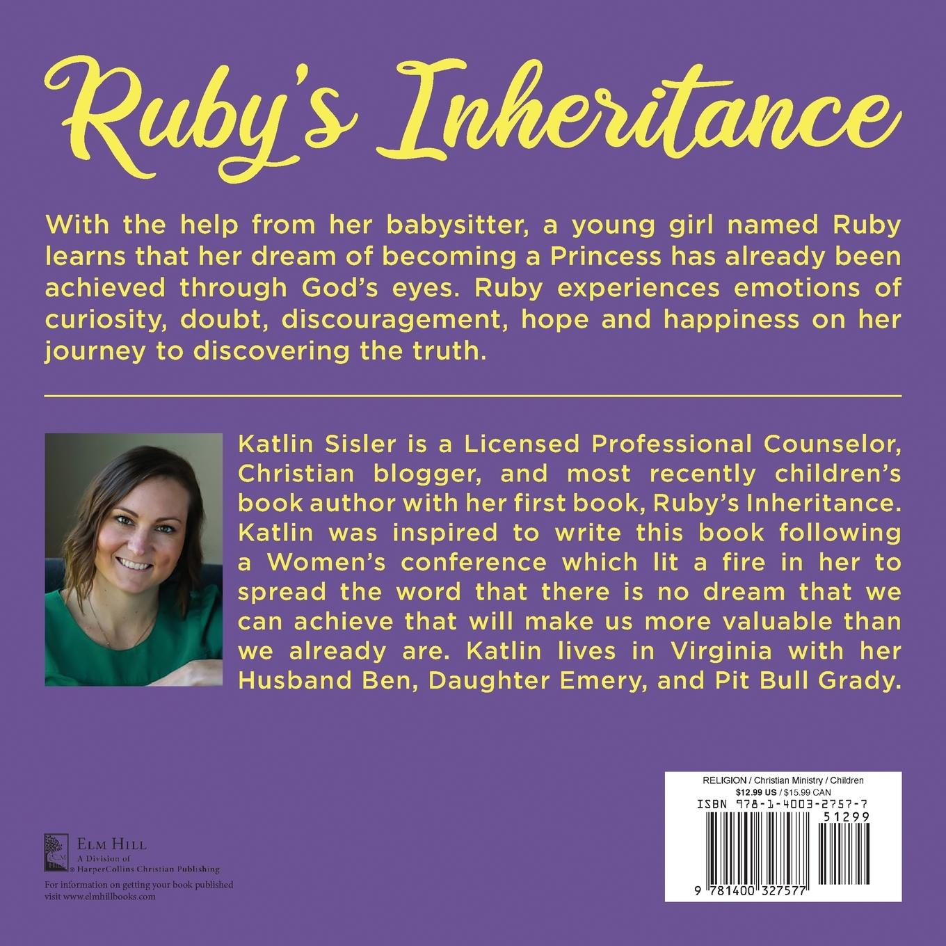 Rückseitencover Ruby's Inheritance