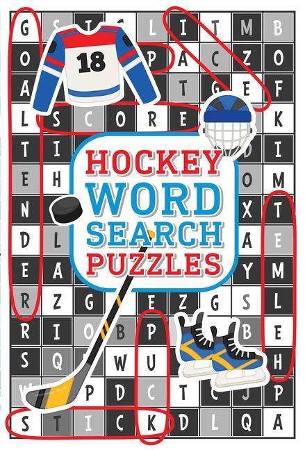 Vorderes Coverbild Hockey Word Search Puzzles