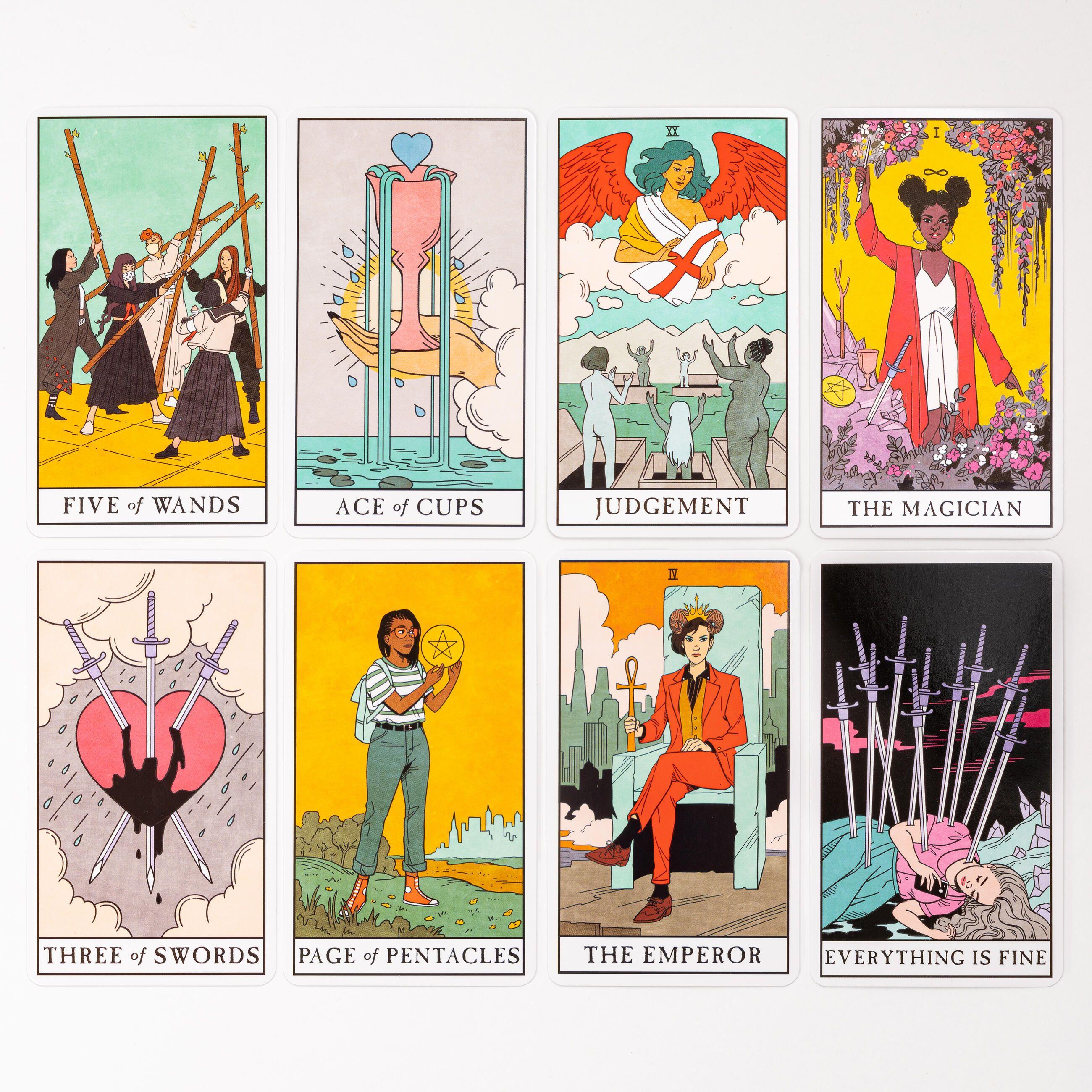 Beispielinhalt (Bild) The Modern Witch Tarot Deck