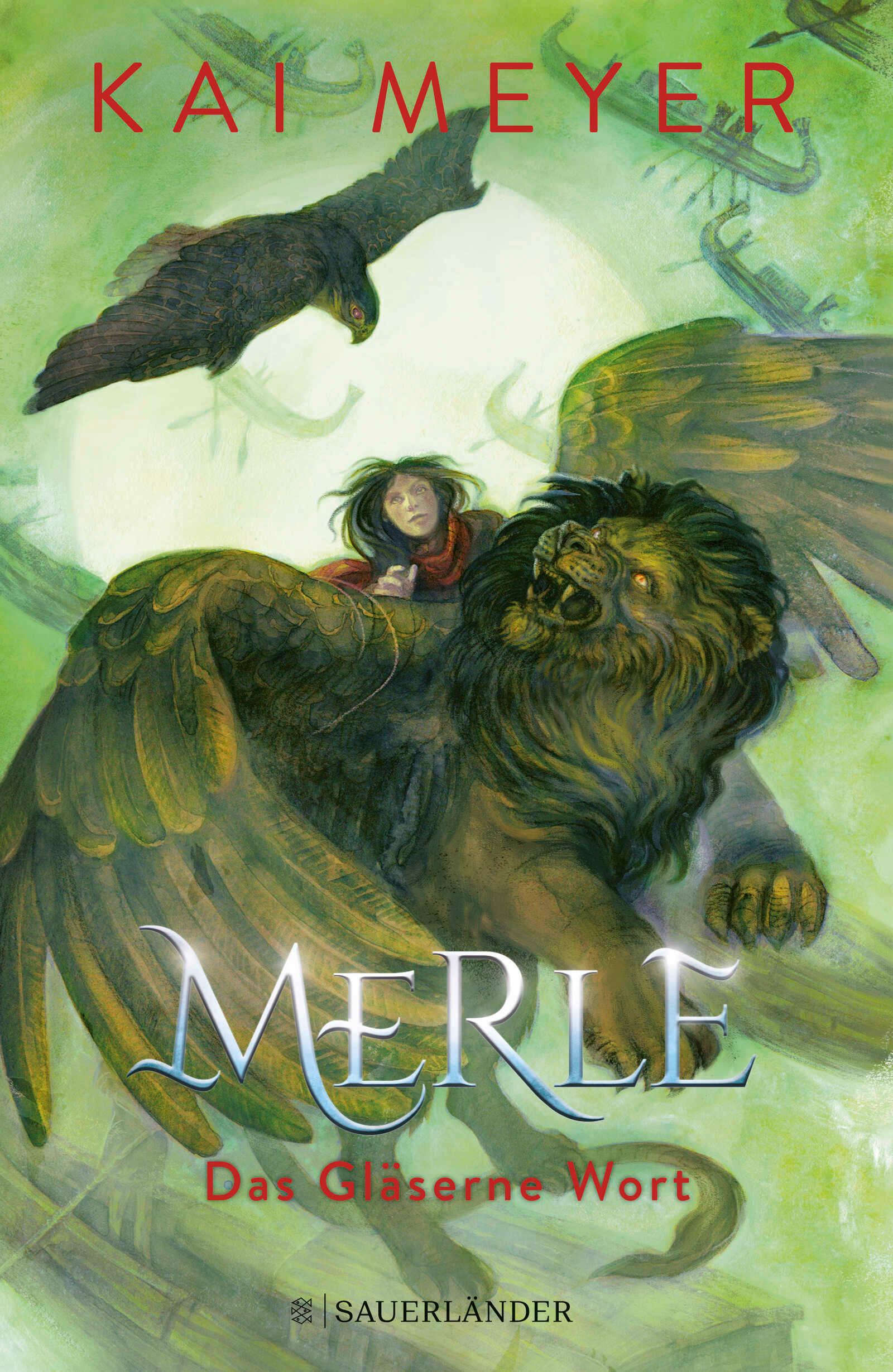 Vorderes Coverbild Merle. Das Gläserne Wort
