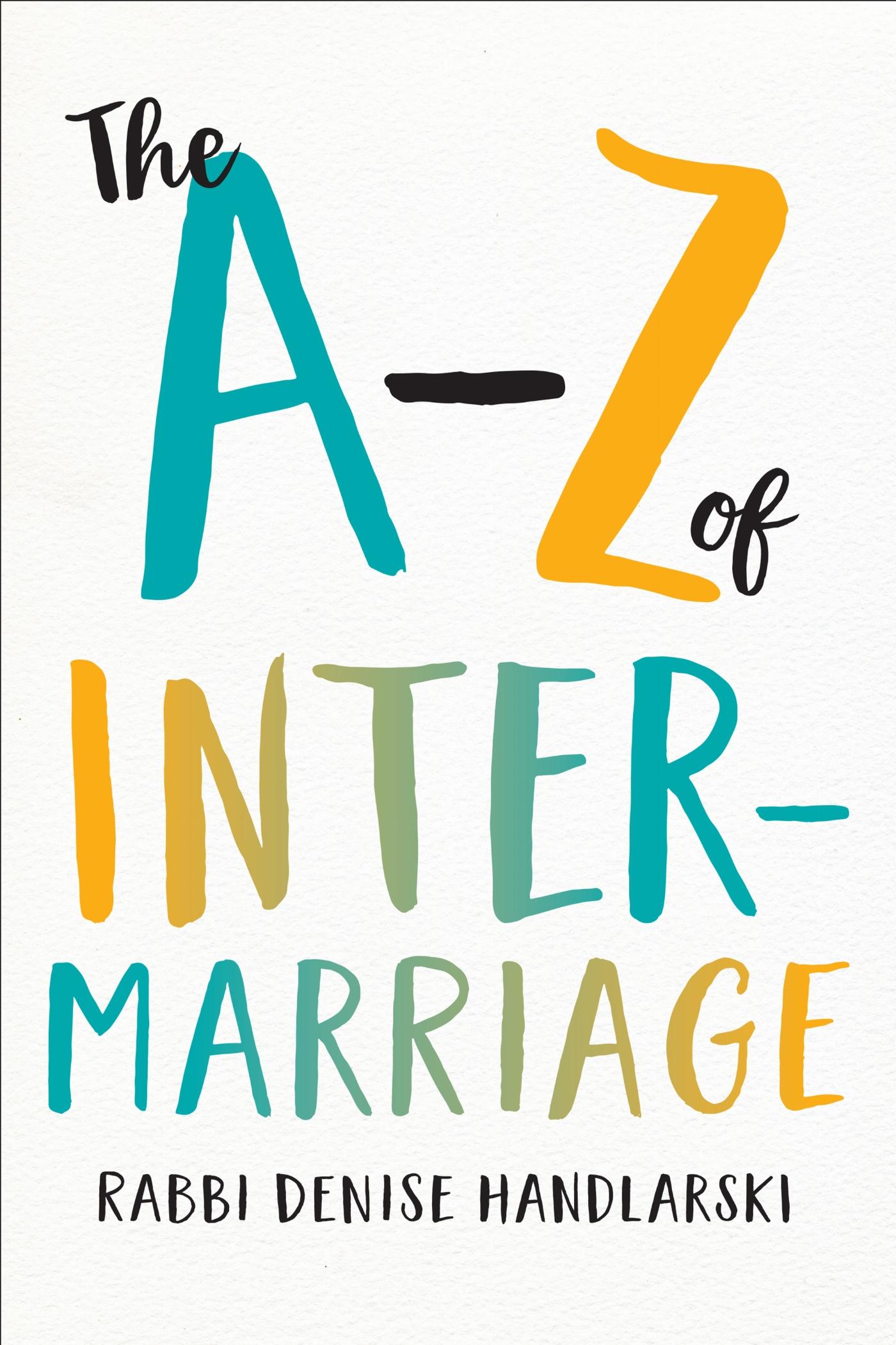 Vorderes Coverbild The A-Z of Intermarriage