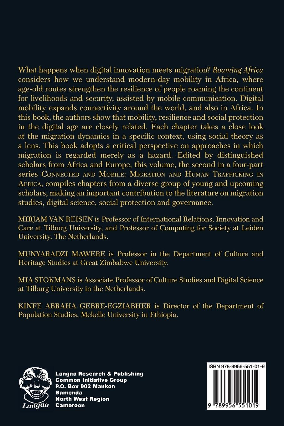 Rückseitencover Roaming Africa