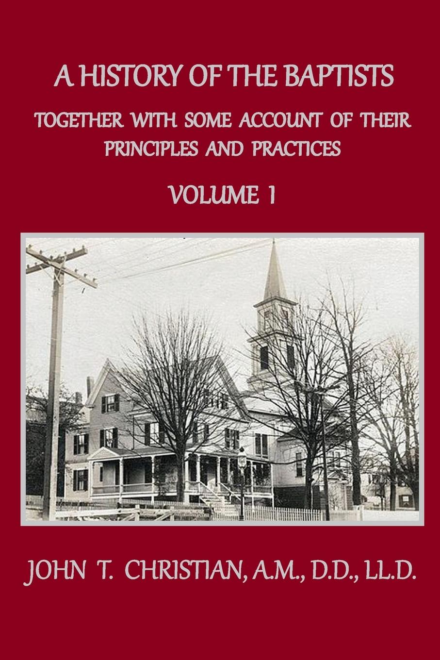 Vorderes Coverbild A History of the Baptists, Volume 1