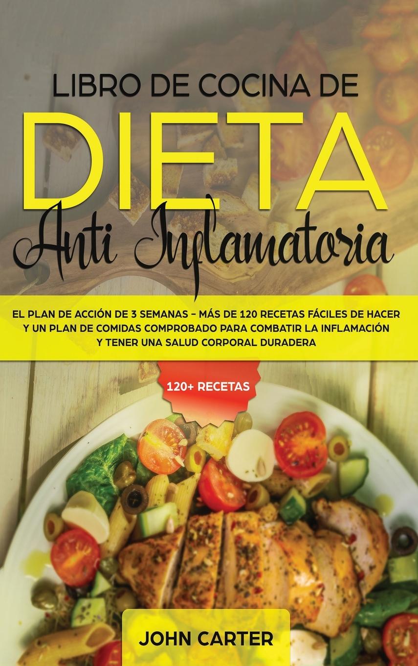 Vorderes Coverbild Libro de Cocina de Dieta Anti Inflamatoria