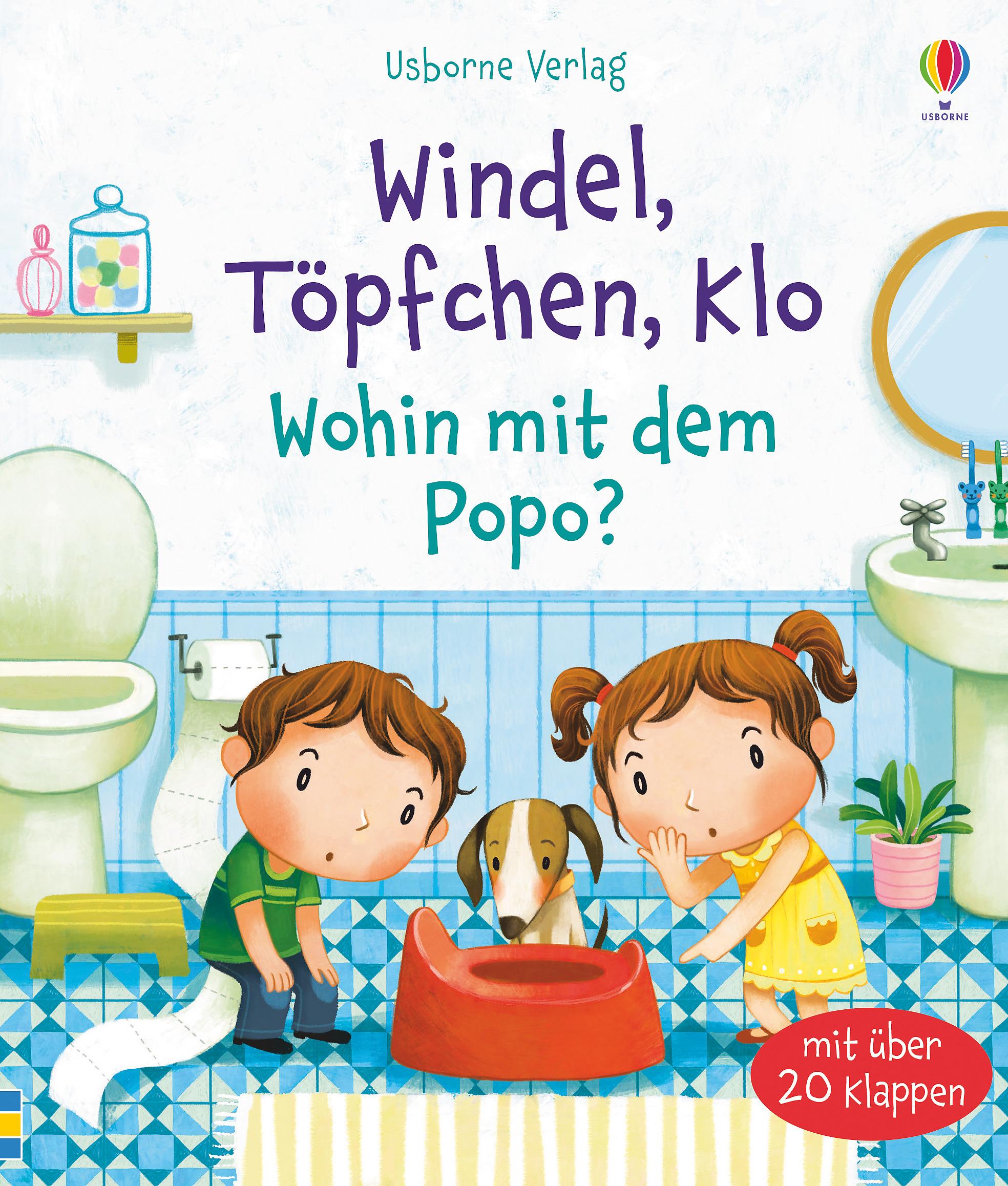 Vorderes Coverbild Windel, Töpfchen, Klo - Wohin mit dem Popo?