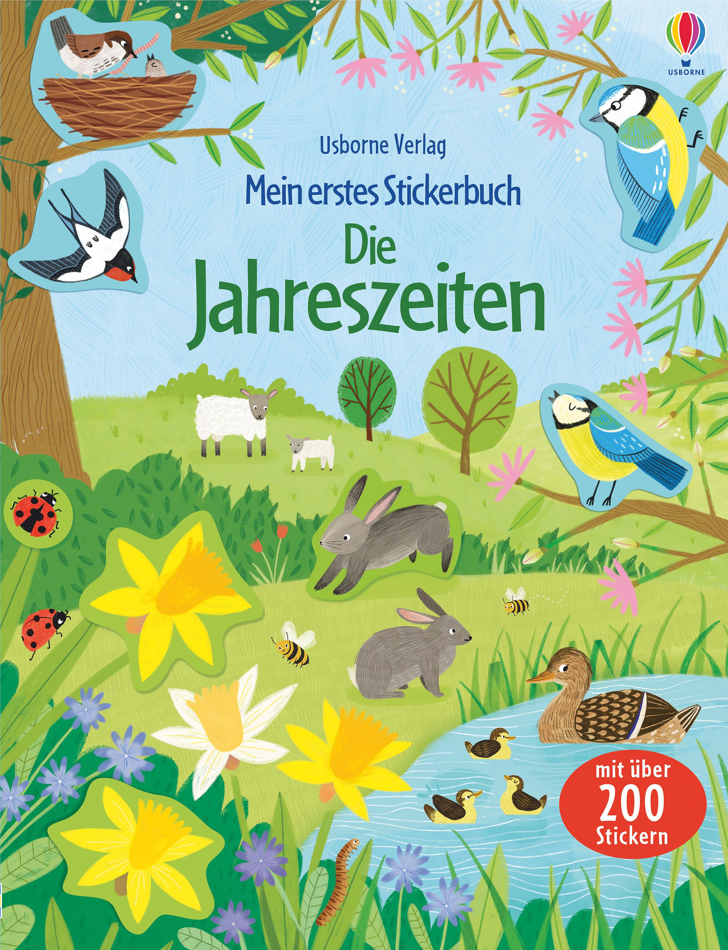Vorderes Coverbild Mein erstes Stickerbuch: Die Jahreszeiten