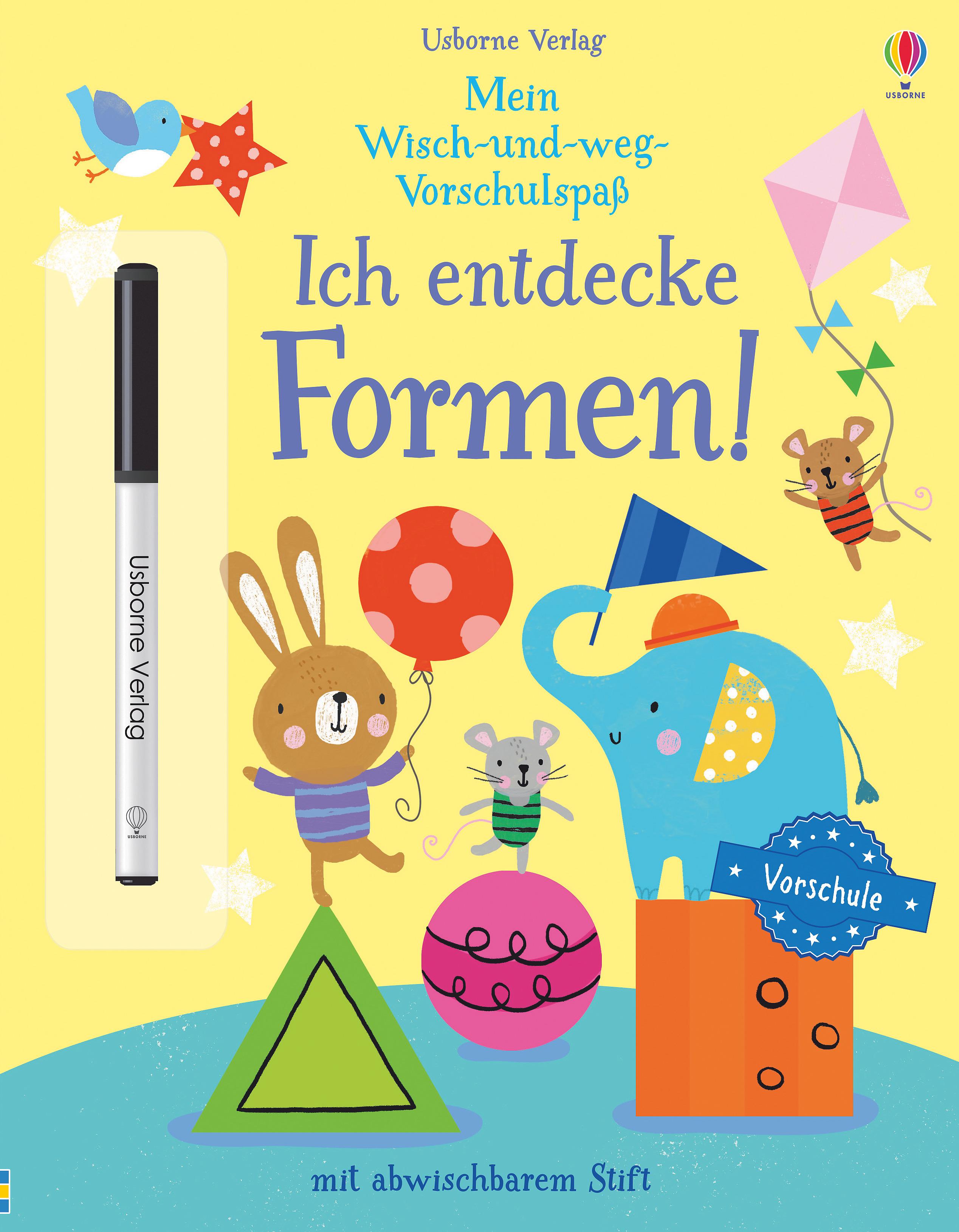 Vorderes Coverbild Mein Wisch-und-weg-Vorschulspaß: Ich entdecke Formen!