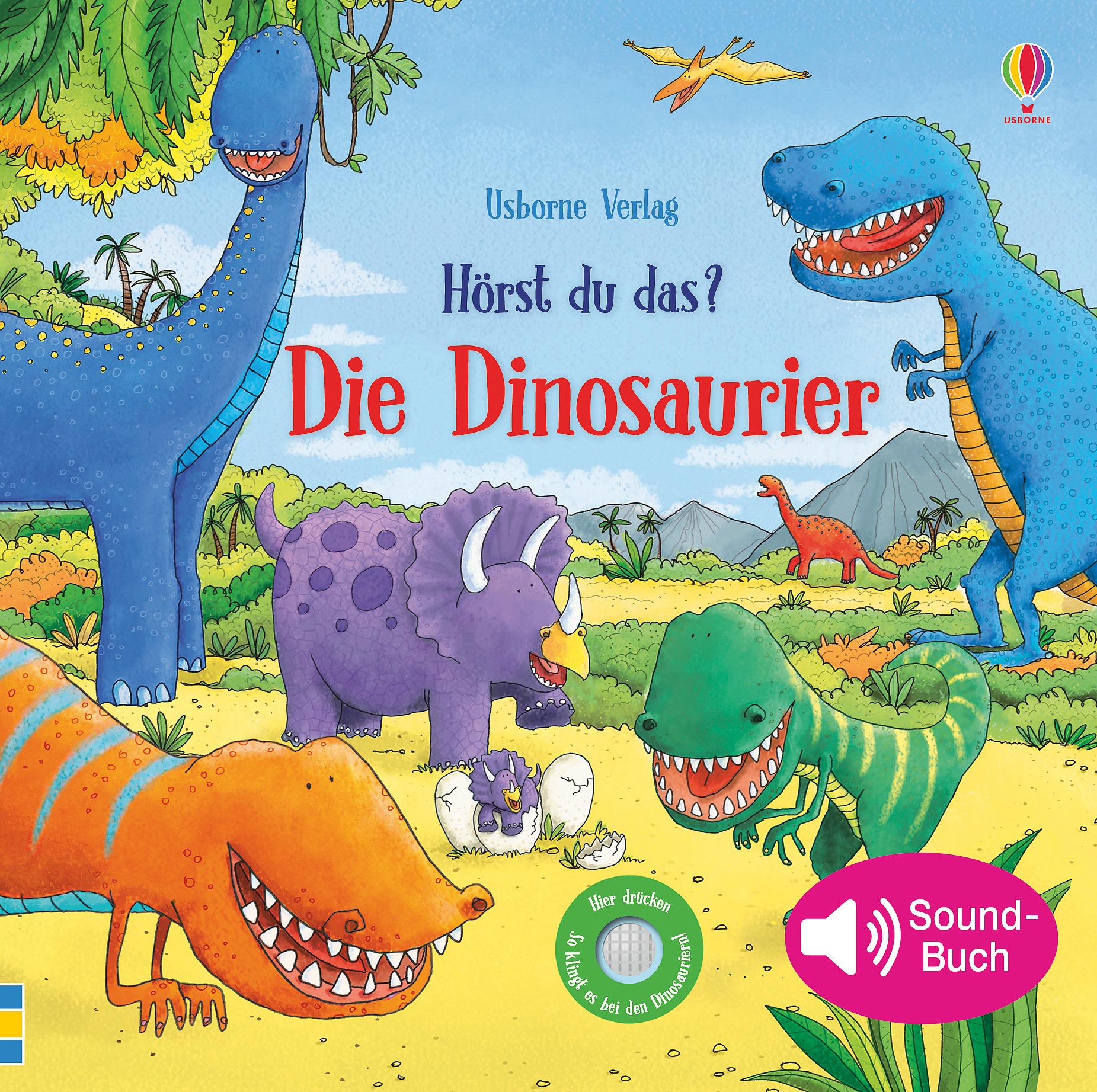 Vorderes Coverbild Hörst du das? Die Dinosaurier