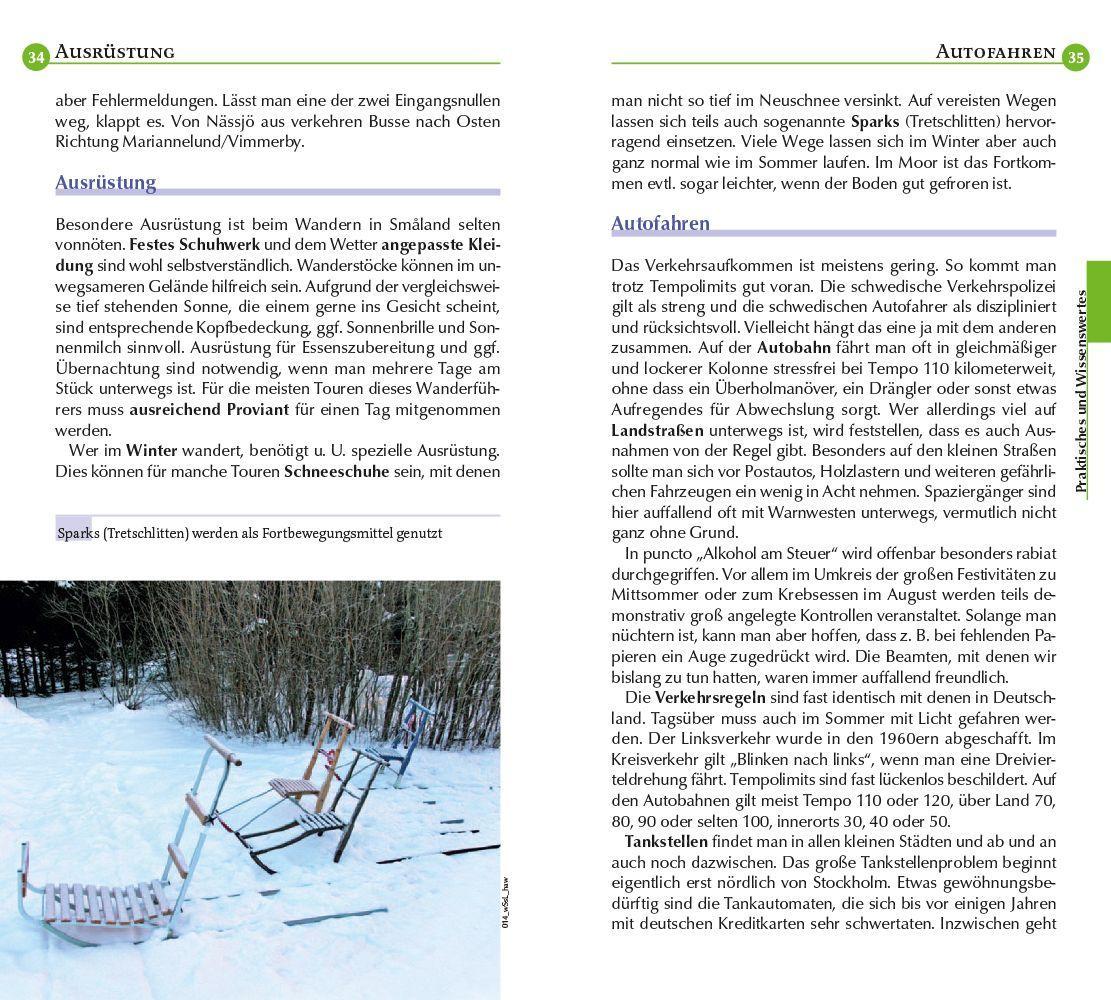 Beispielinhalt (Bild) Reise Know-How Wanderführer Astrid Lindgrens Småland : 21 Familienwanderungen in Südschweden
