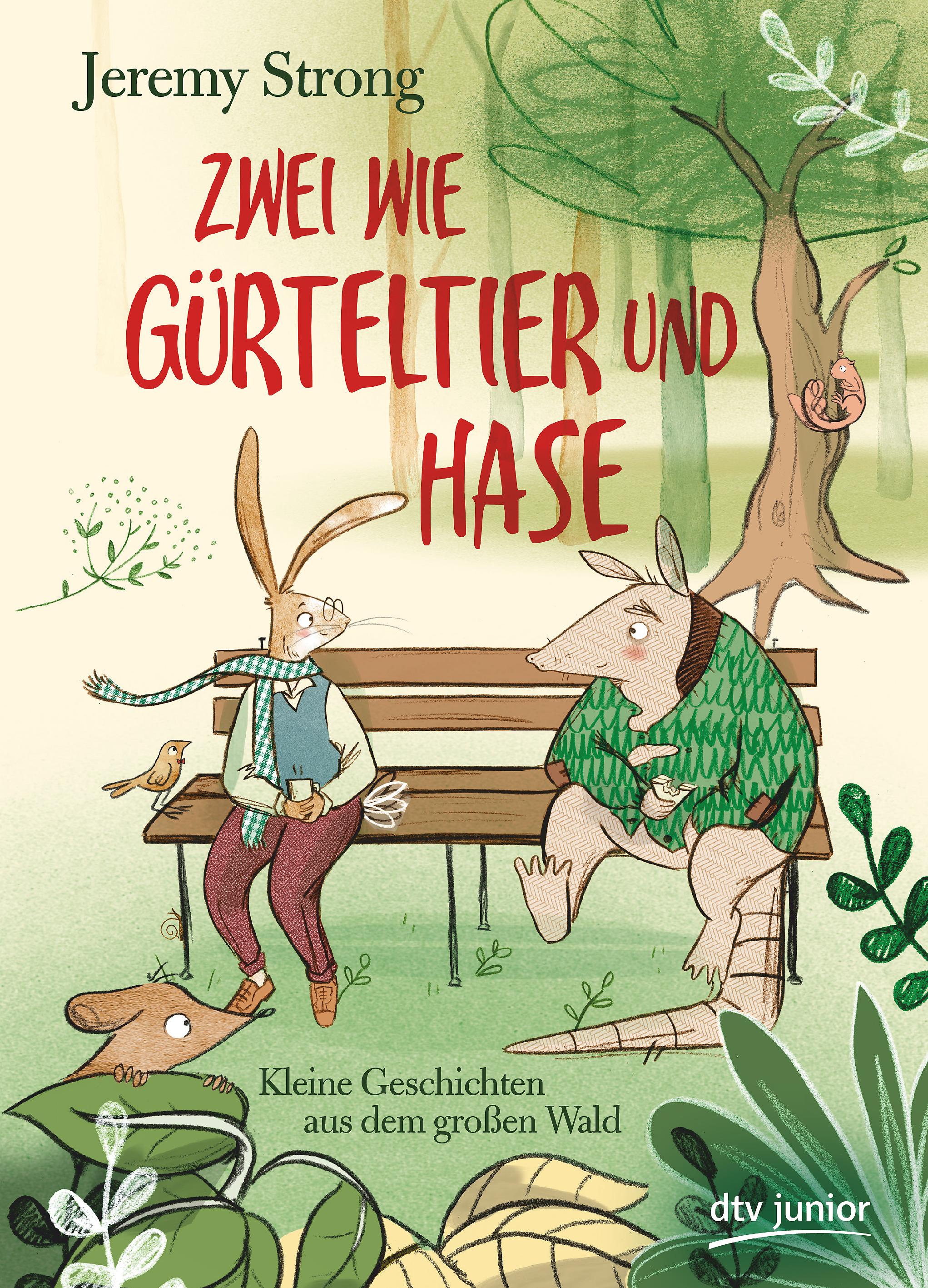Vorderes Coverbild Zwei wie Gürteltier und Hase. Kleine Geschichten aus dem großen Wald