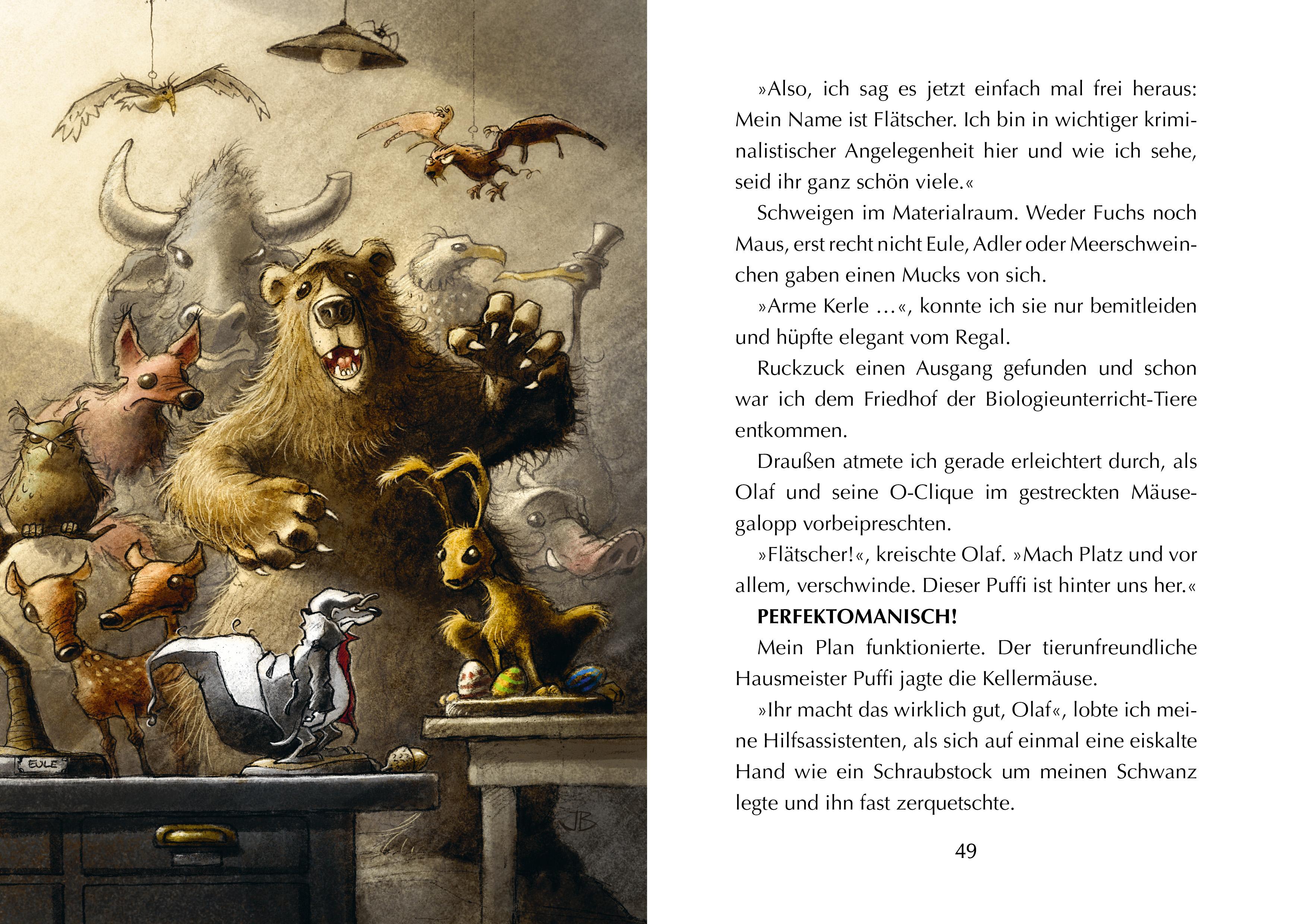 Beispielinhalt (Bild) Flätscher 6 - Von Lehrern umzingelt