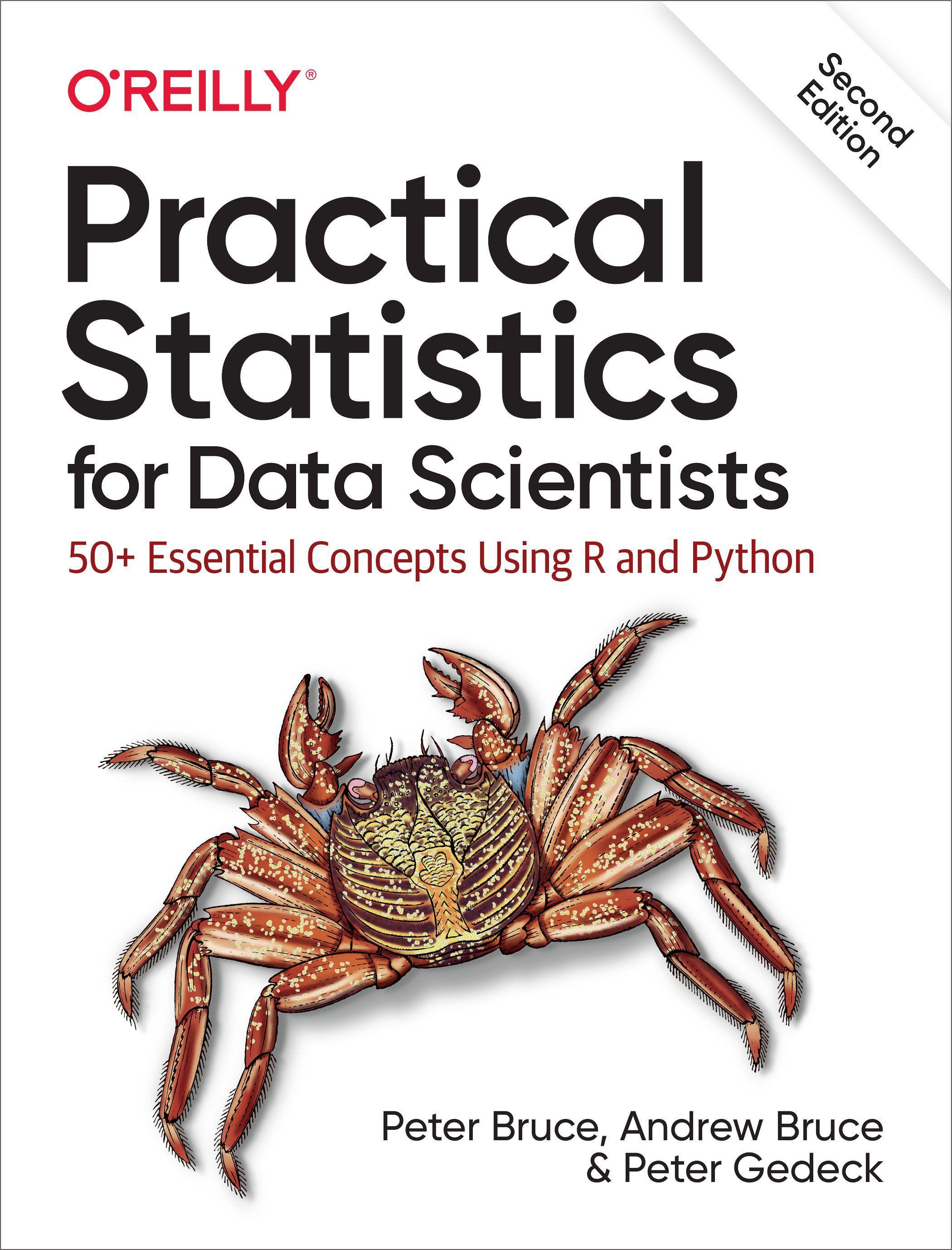 Vorderes Coverbild Practical Statistics for Data Scientists