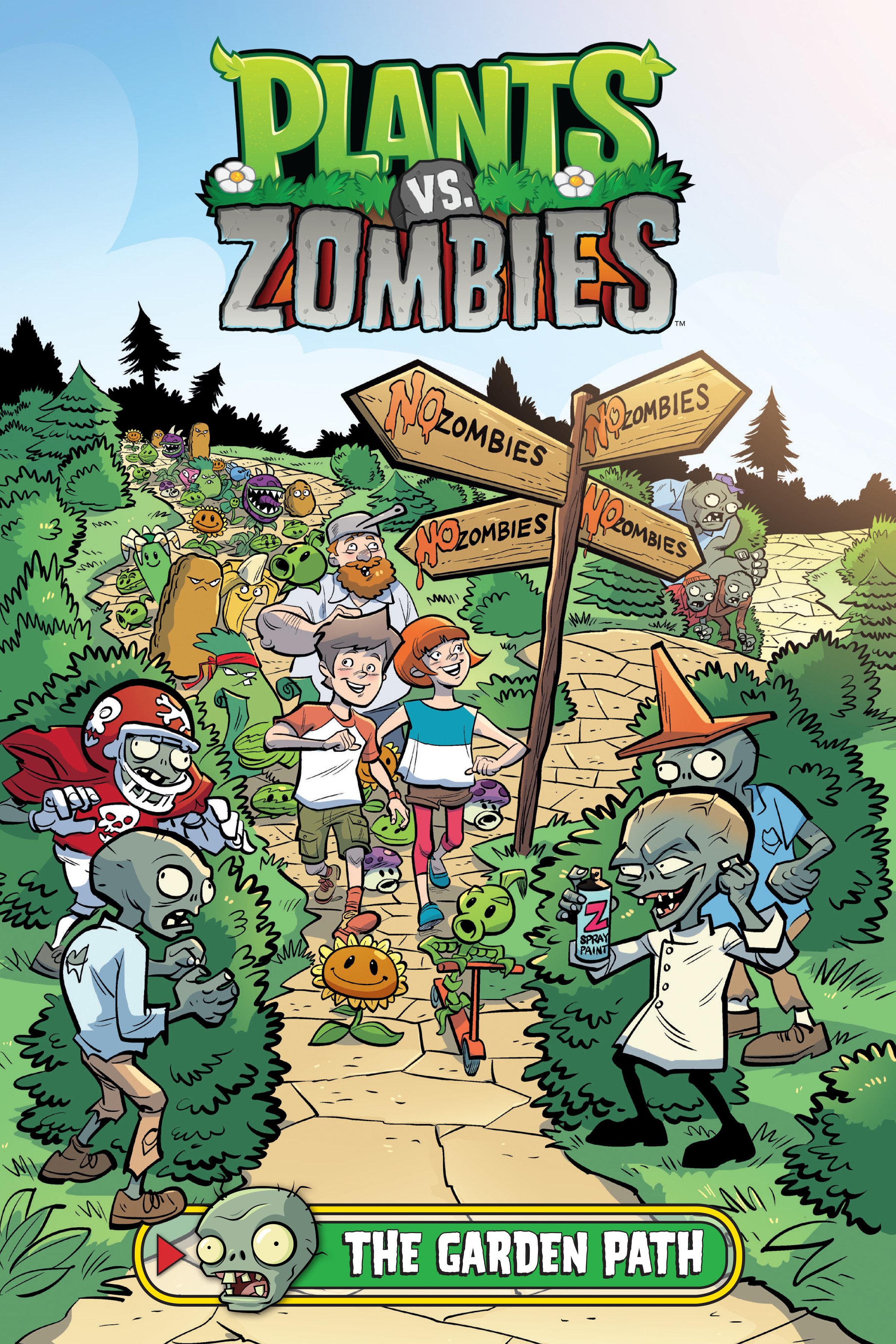 Vorderes Coverbild Plants vs. Zombies Volume 16: The Garden Path