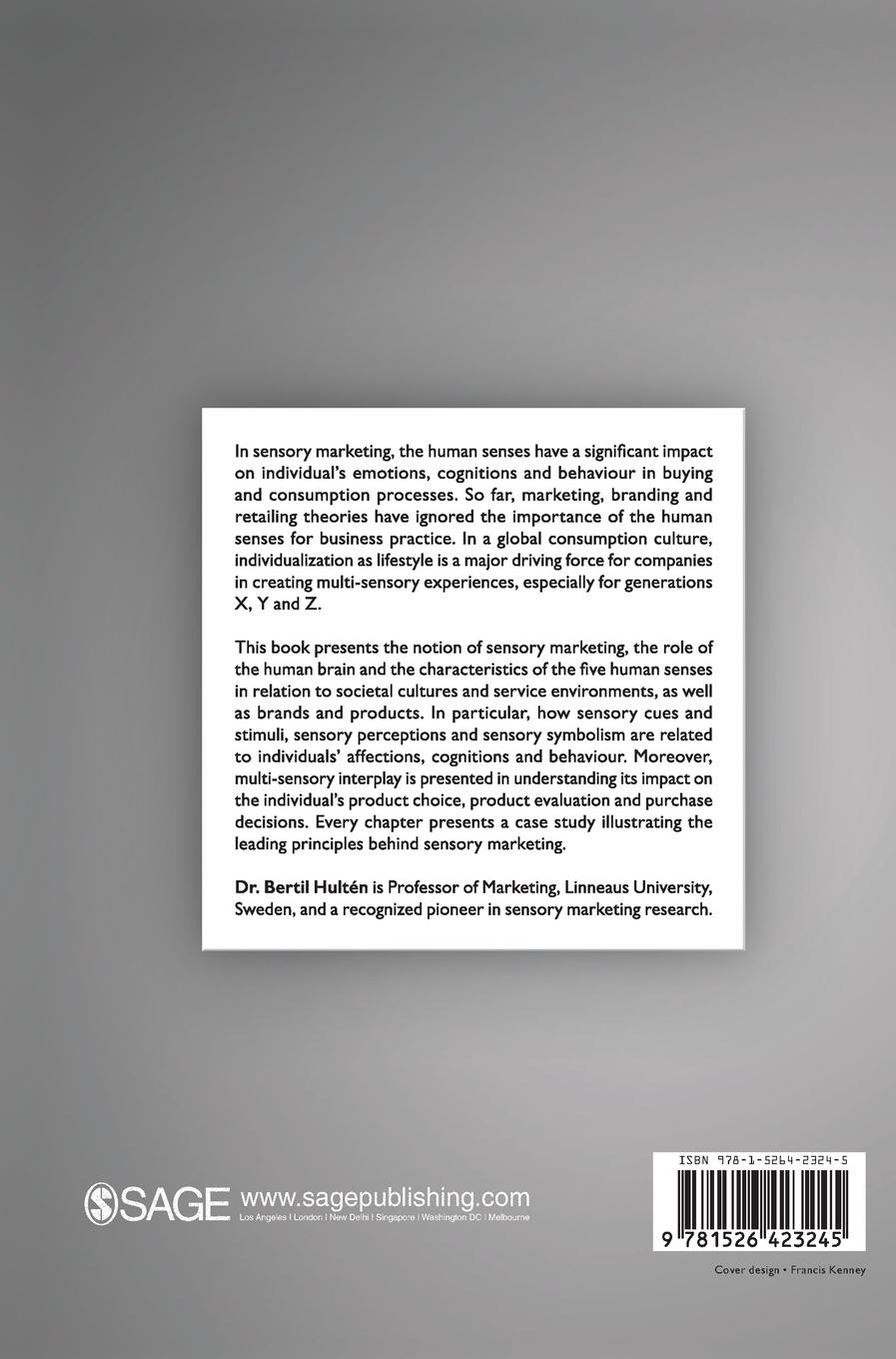 Rückseitencover Sensory Marketing